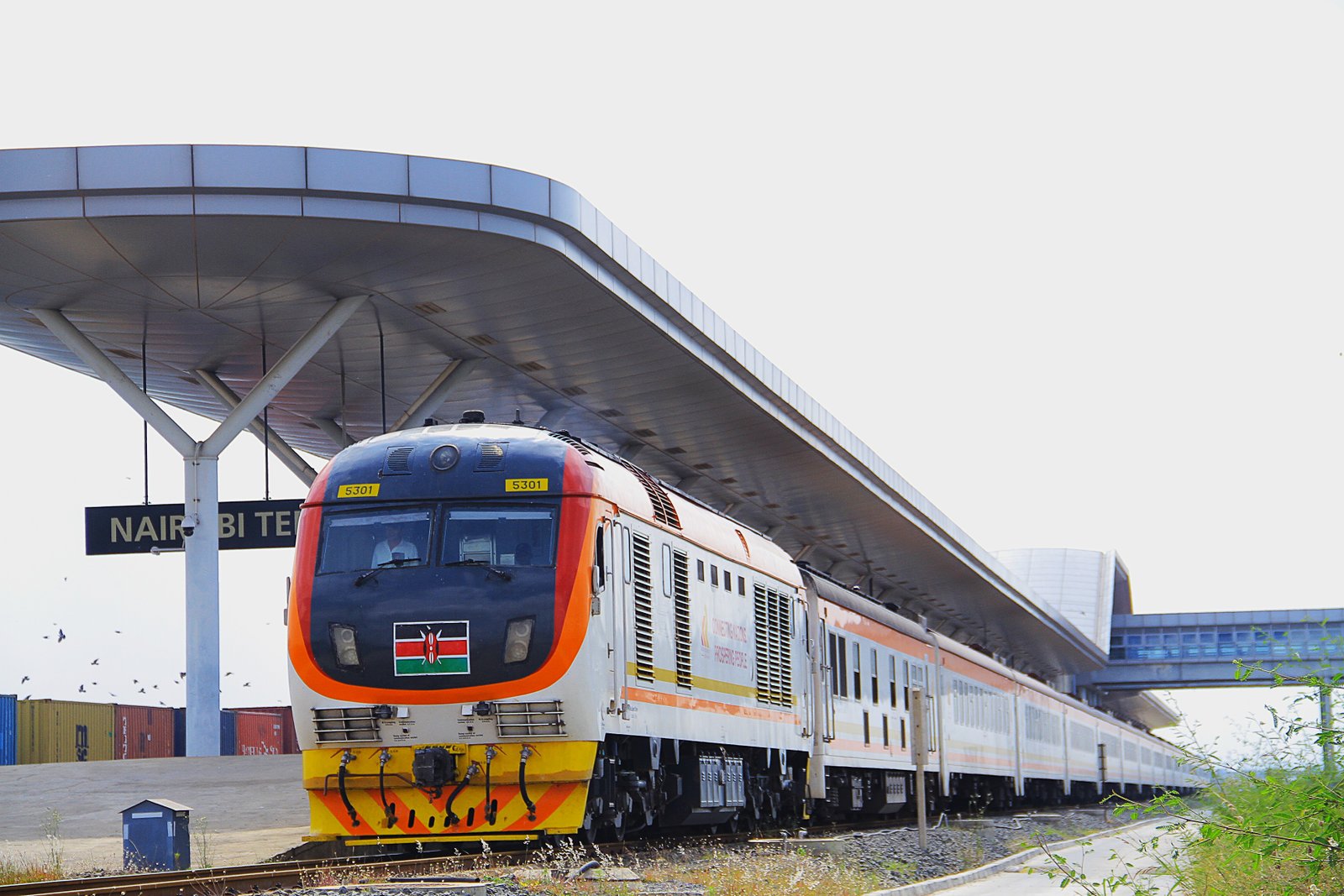 Madaraka Express Standard Gauge Railway (SGR) train