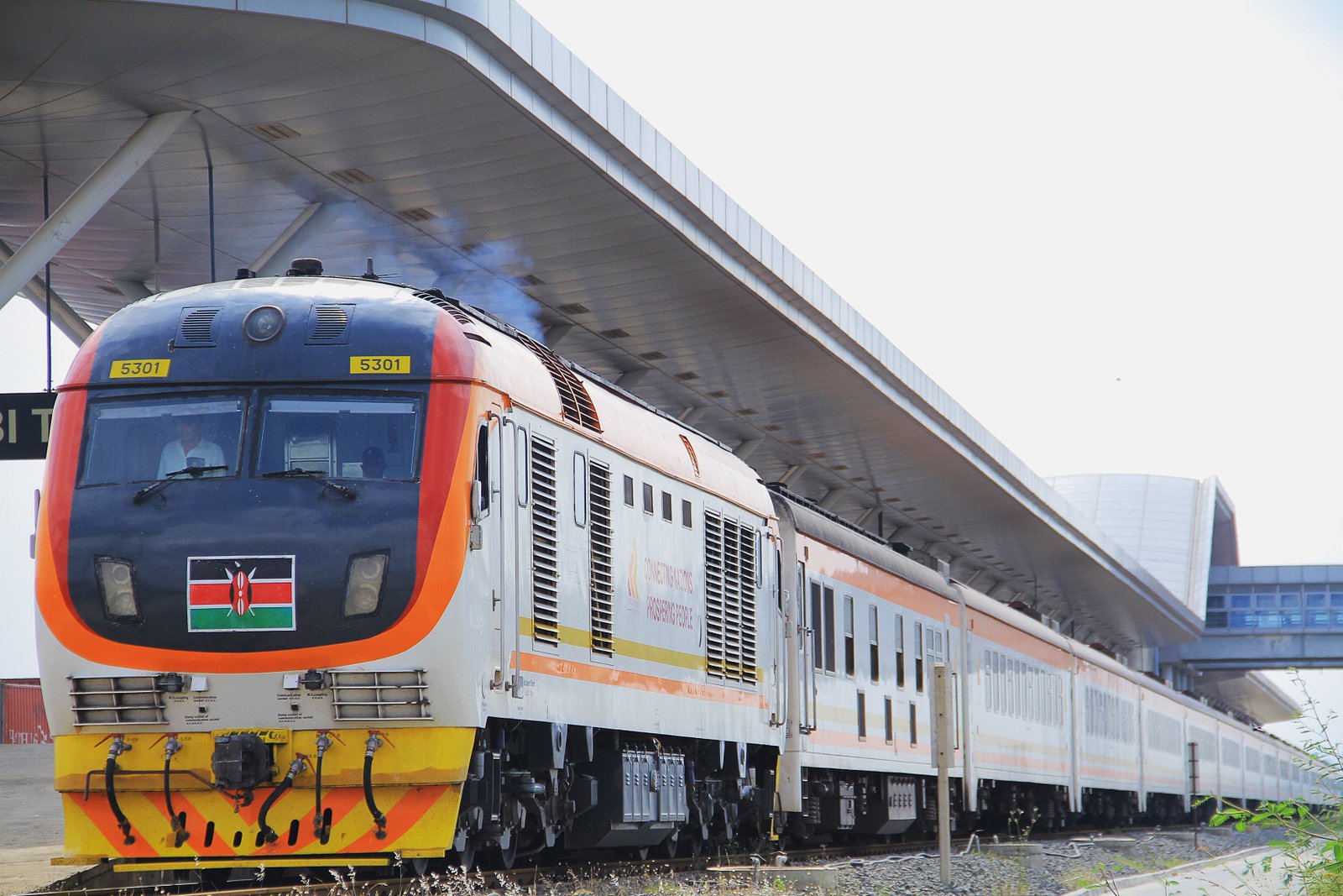 Madaraka Express Standard Gauge Railway (SGR) train