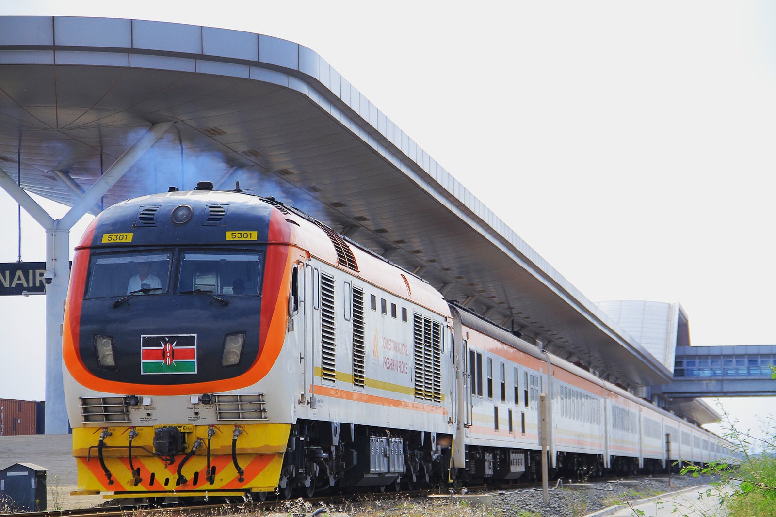 Madaraka Express Standard Gauge Railway (SGR) train