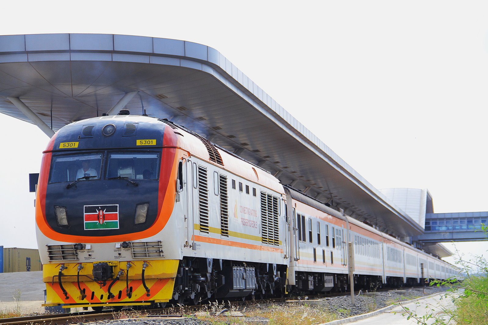 Madaraka Express Standard Gauge Railway (SGR) train