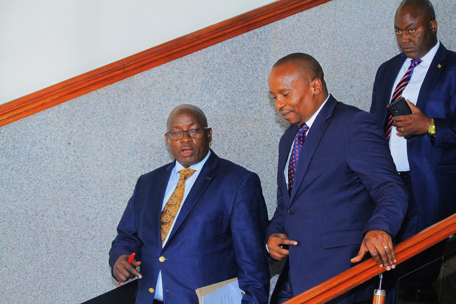 William Cheptumo with  Kithure Kindiki