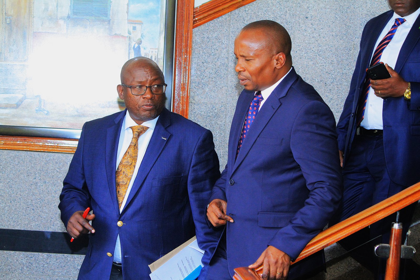 William Cheptumo with  Kithure Kindiki