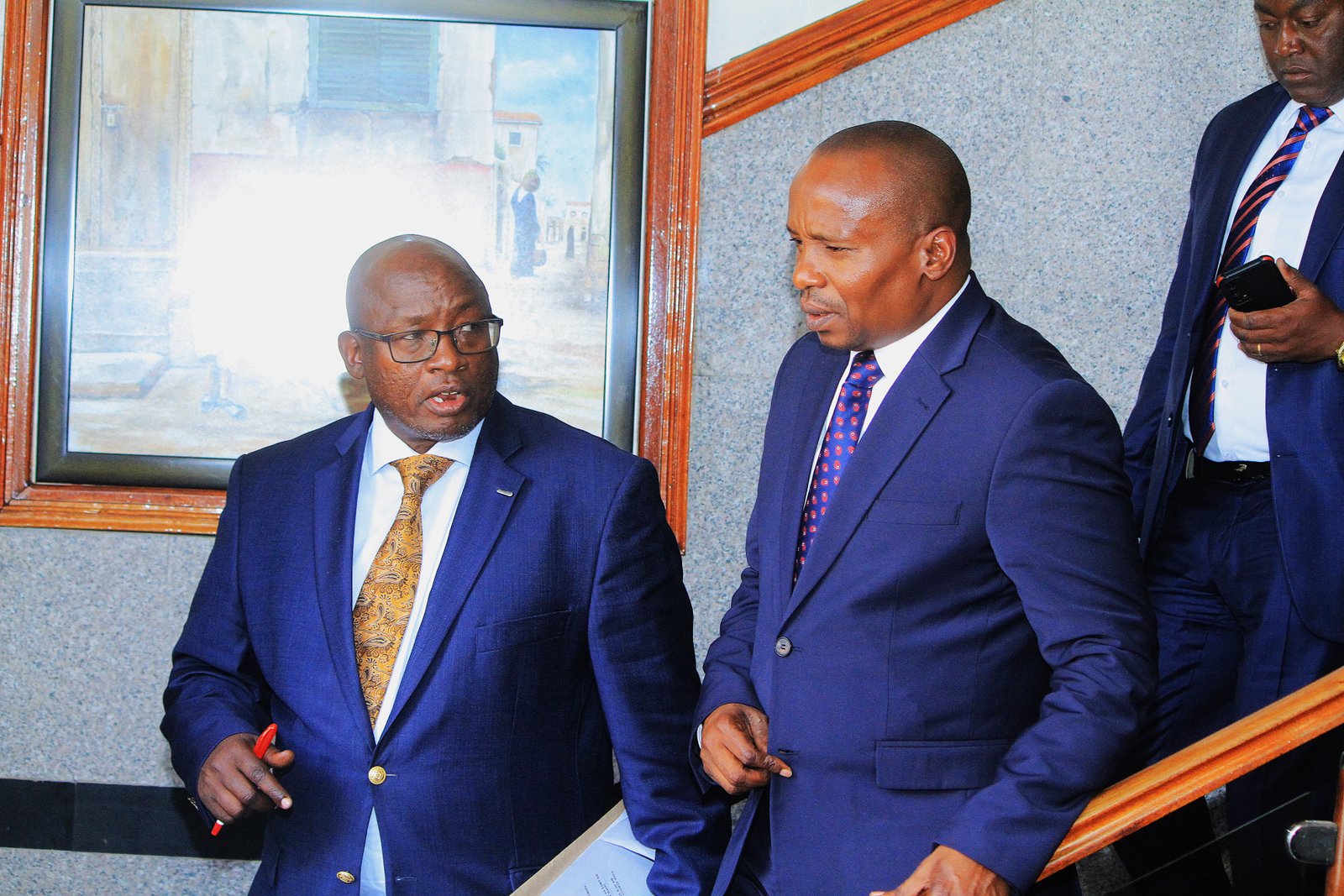 William Cheptumo with  Kithure Kindiki