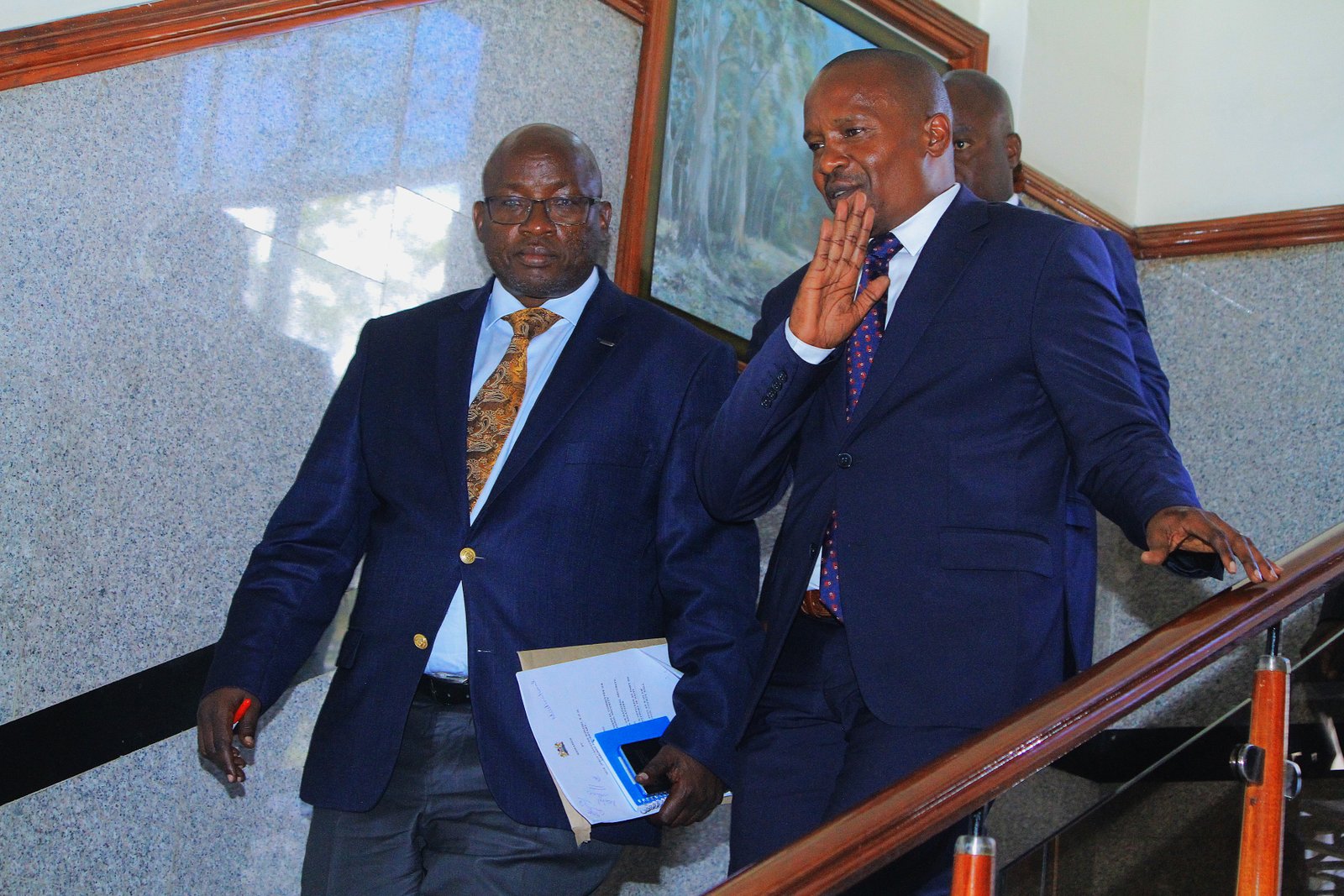 William Cheptumo with  Kithure Kindiki