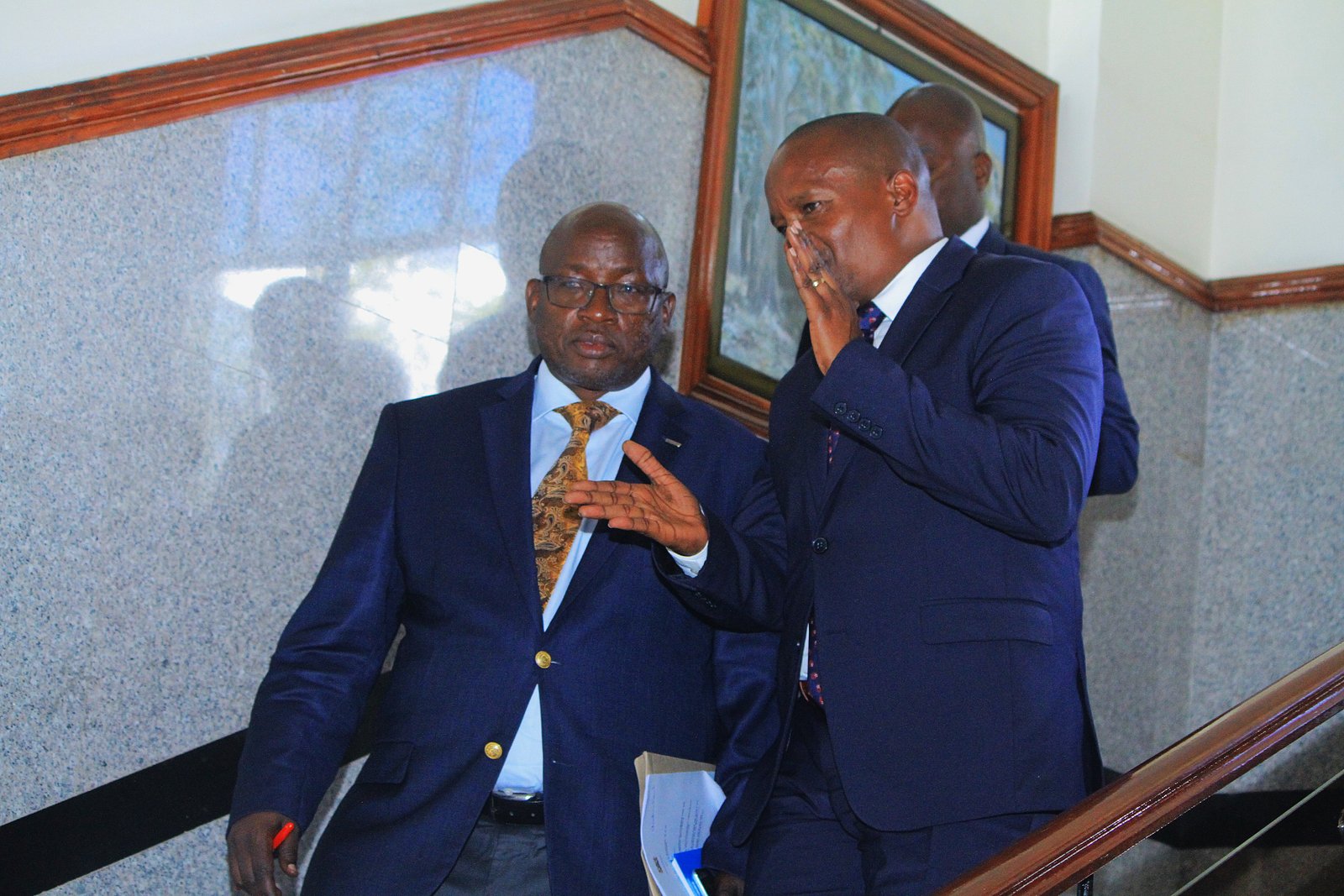 William Cheptumo with  Kithure Kindiki