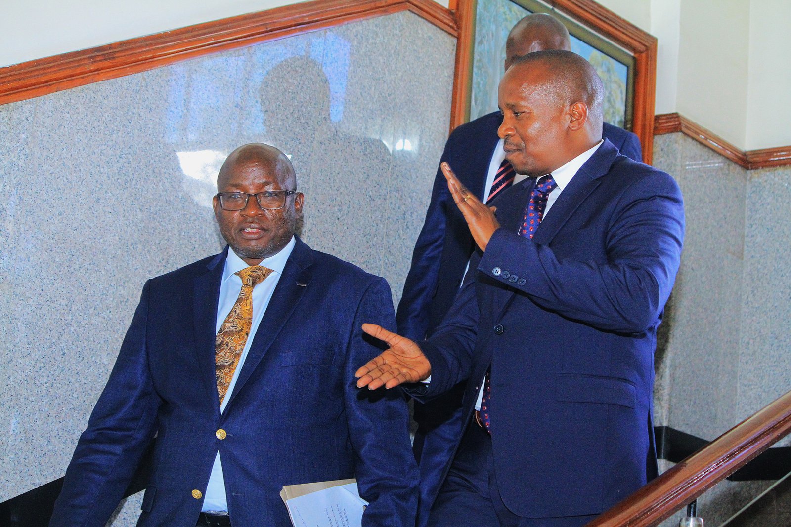 William Cheptumo with  Kithure Kindiki