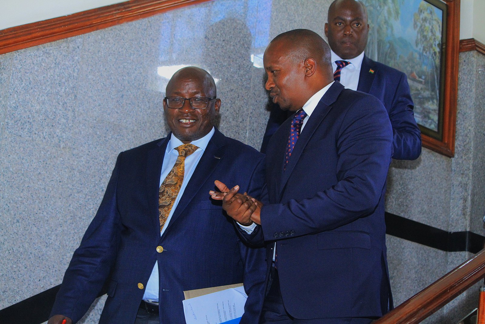 William Cheptumo with  Kithure Kindiki