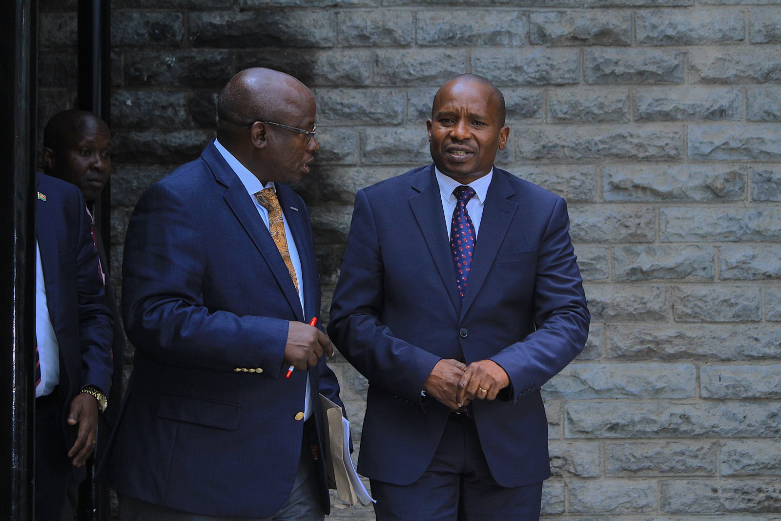 William Cheptumo with  Kithure Kindiki