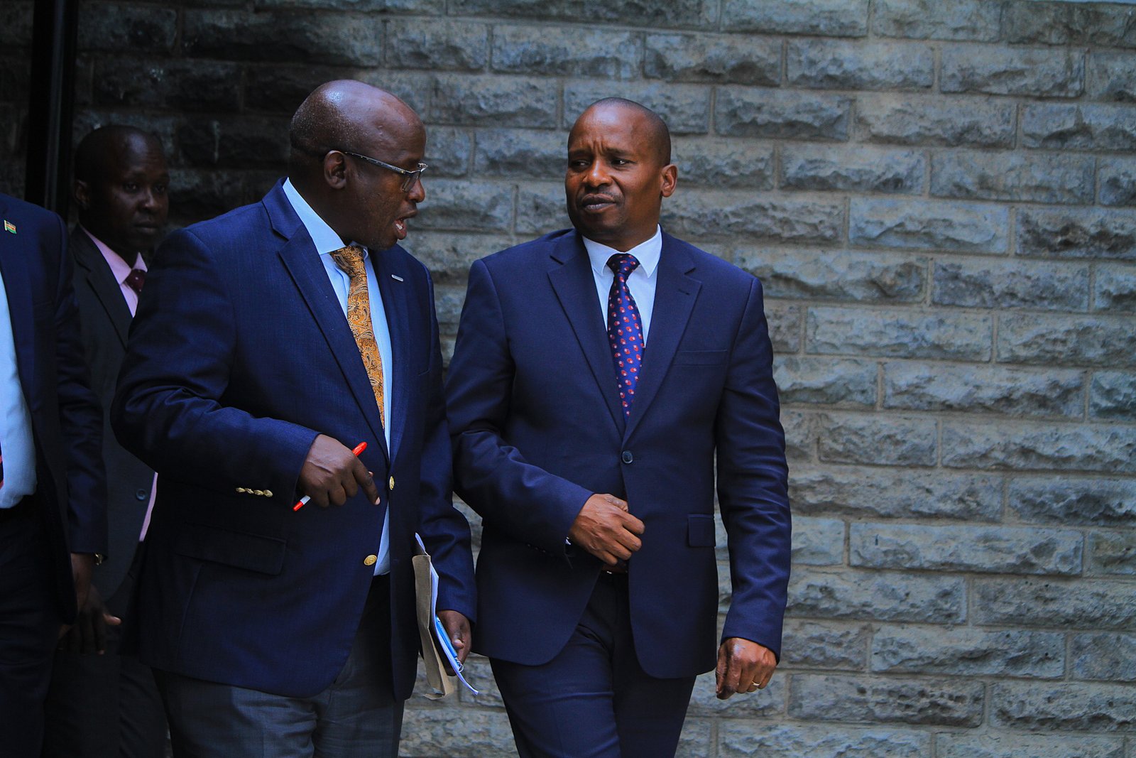 William Cheptumo with  Kithure Kindiki