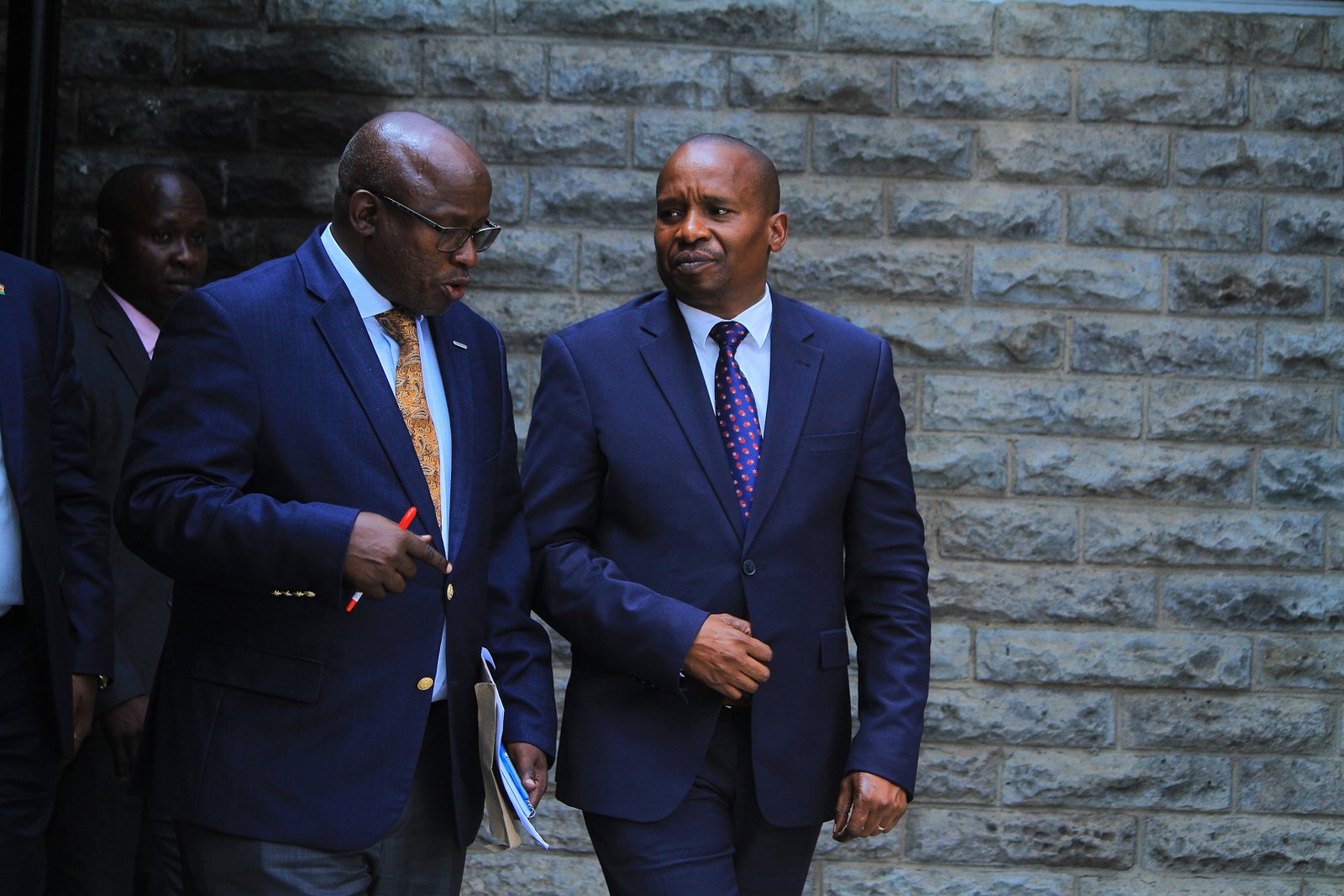 William Cheptumo with  Kithure Kindiki