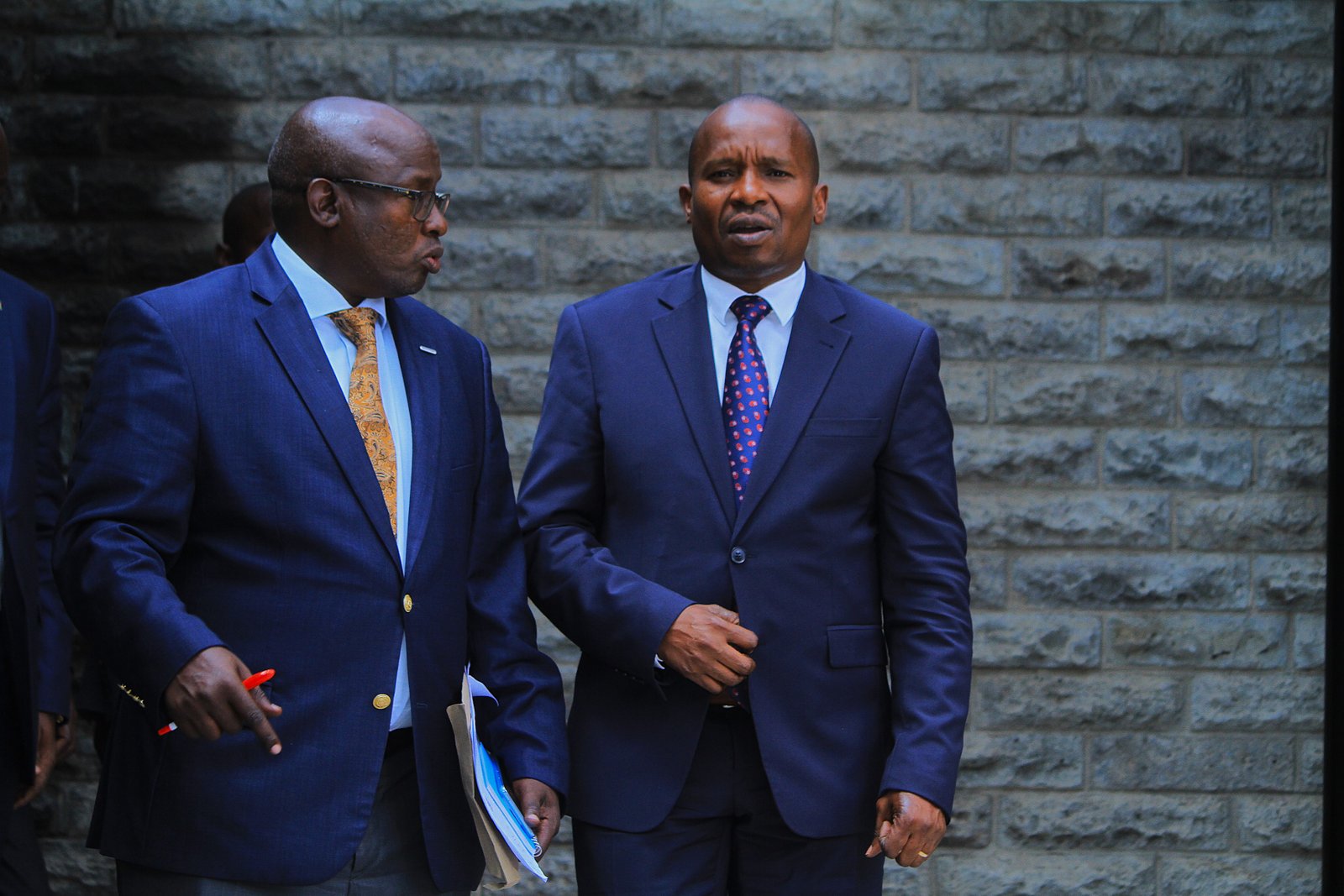 William Cheptumo with  Kithure Kindiki