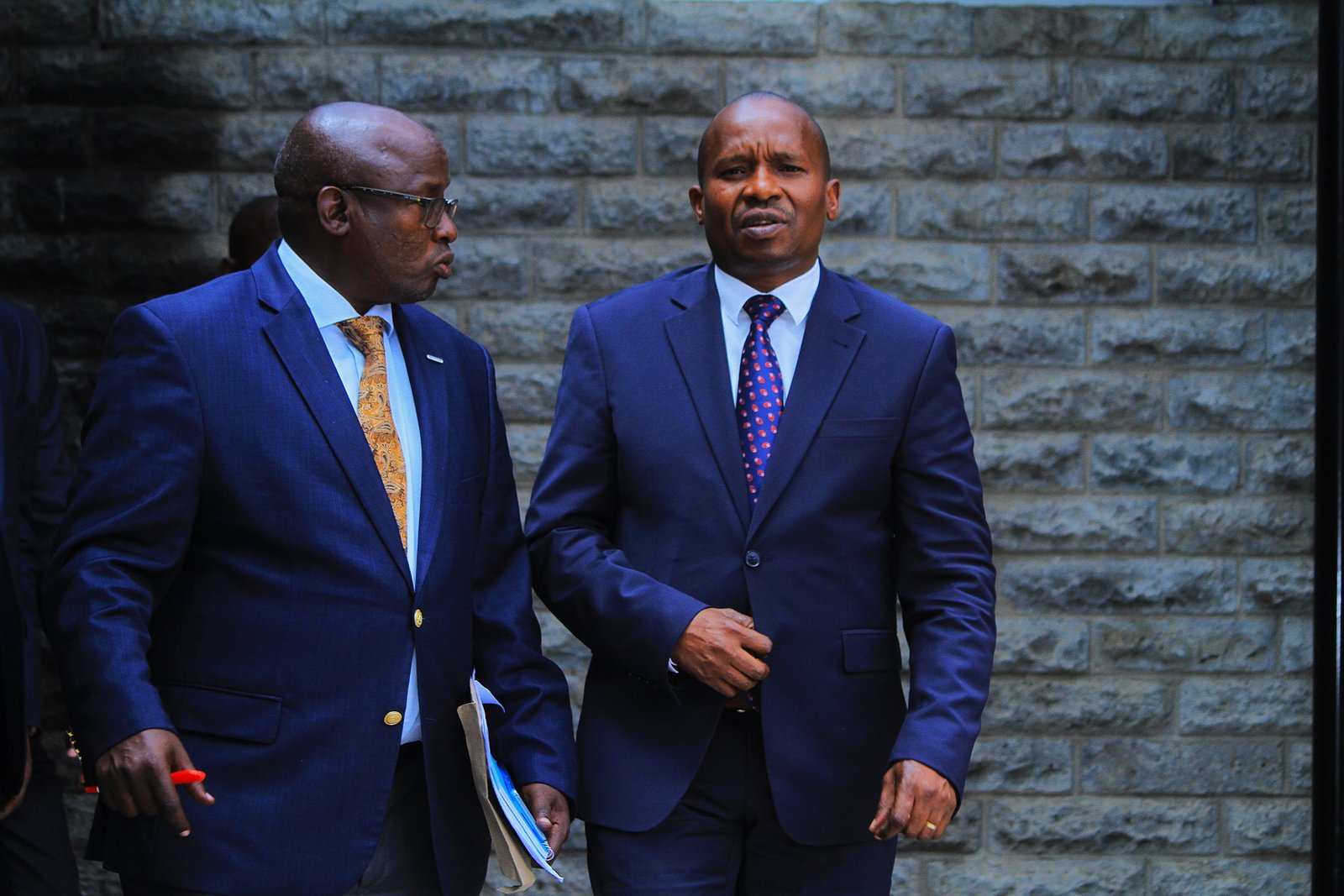 William Cheptumo with  Kithure Kindiki