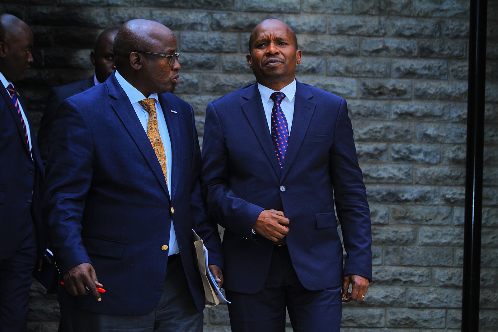 William Cheptumo with  Kithure Kindiki