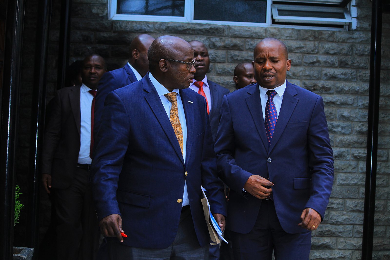 William Cheptumo with  Kithure Kindiki