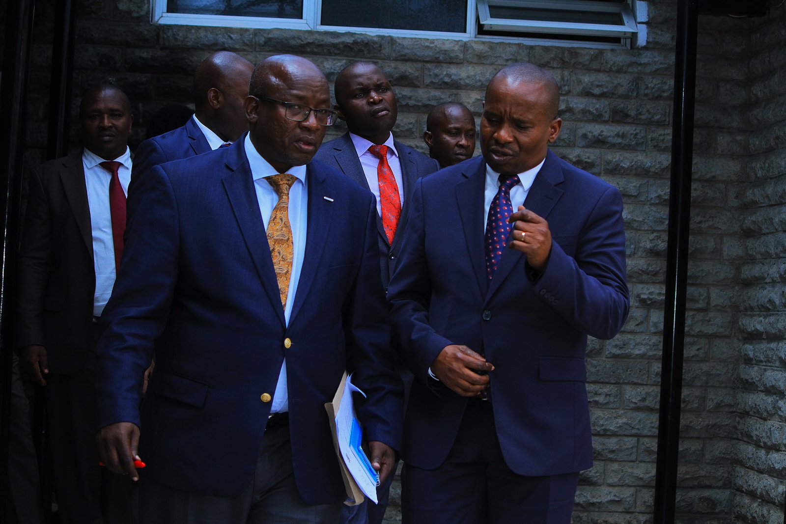 William Cheptumo with  Kithure Kindiki