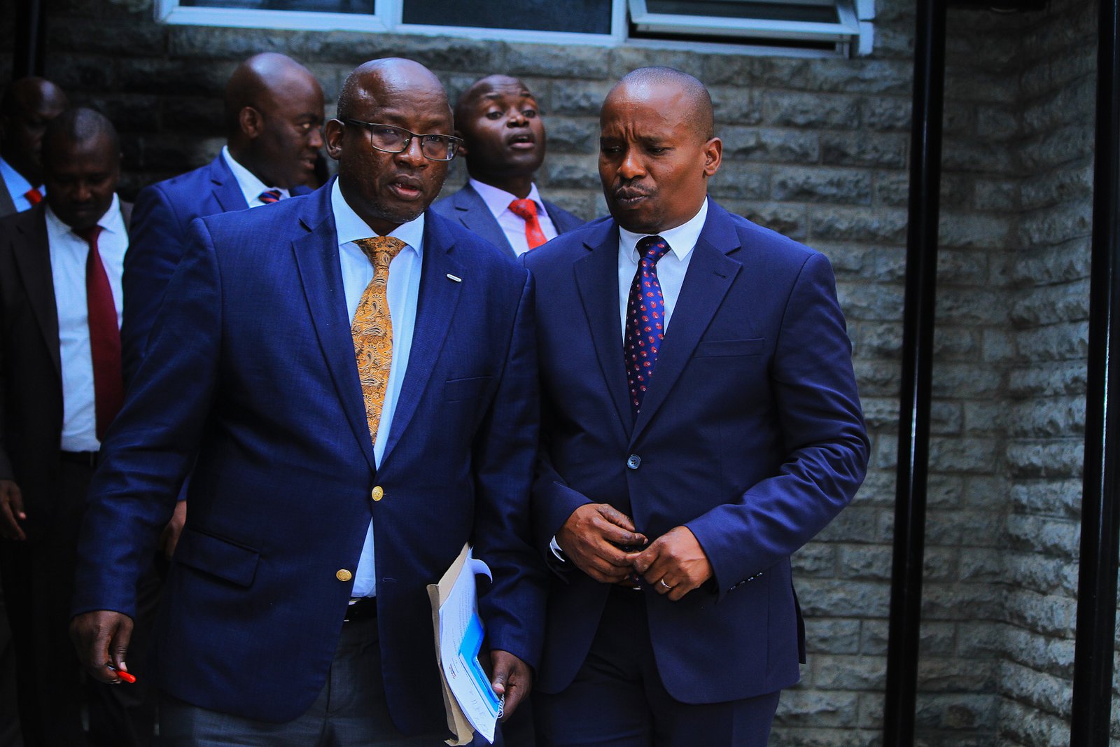 William Cheptumo with  Kithure Kindiki