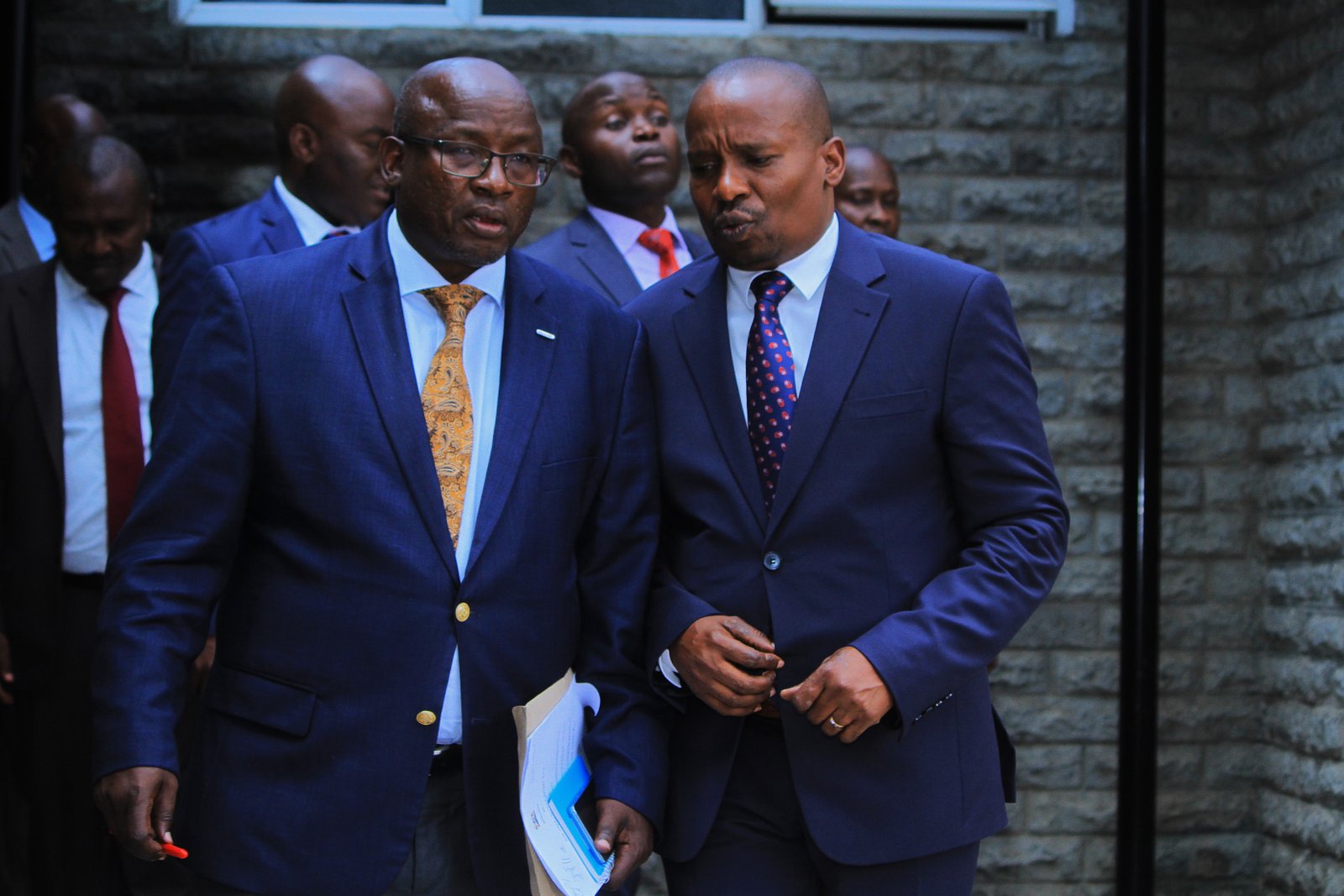 William Cheptumo with  Kithure Kindiki