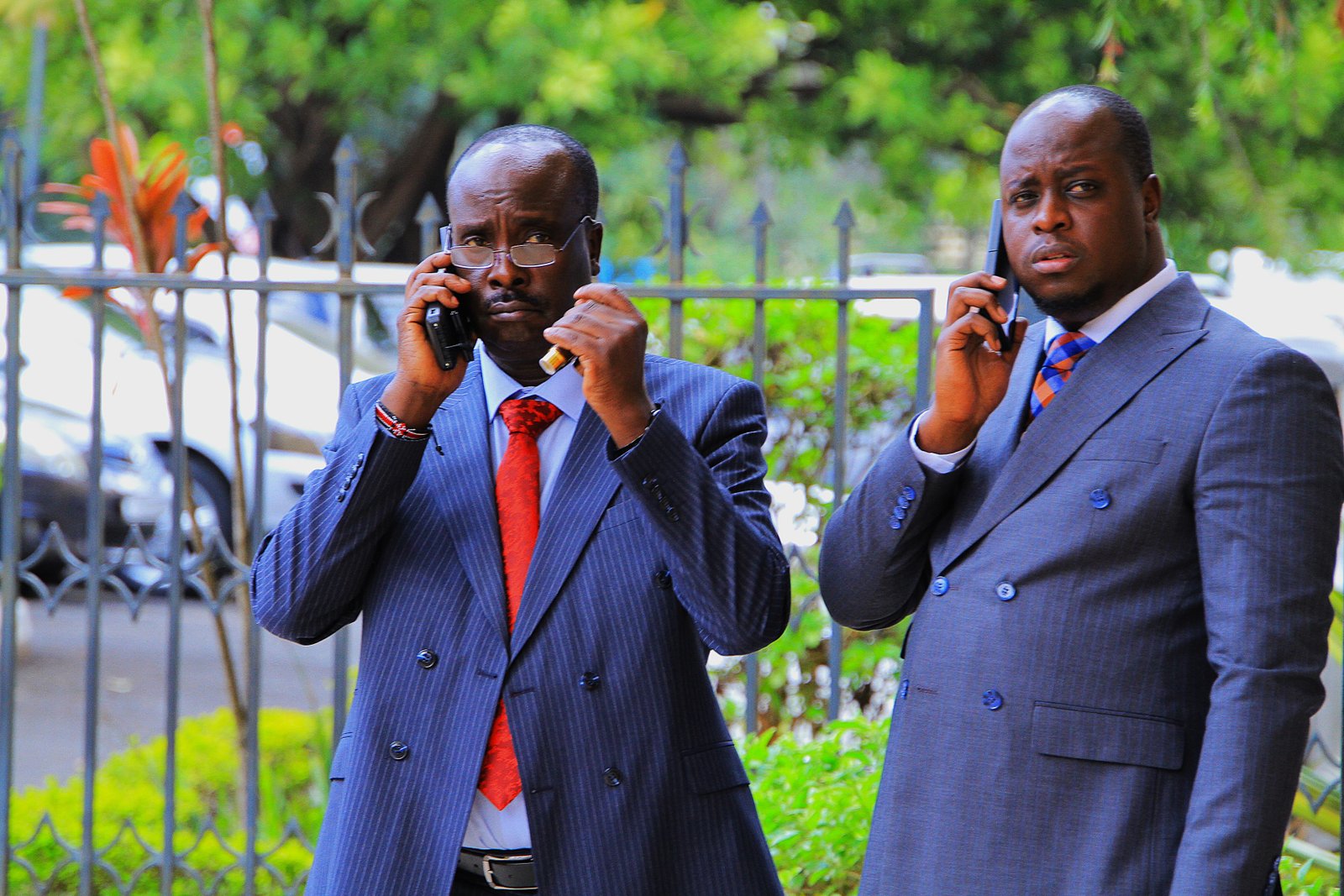 Danstan Omari and Stanley Kinyanjui
