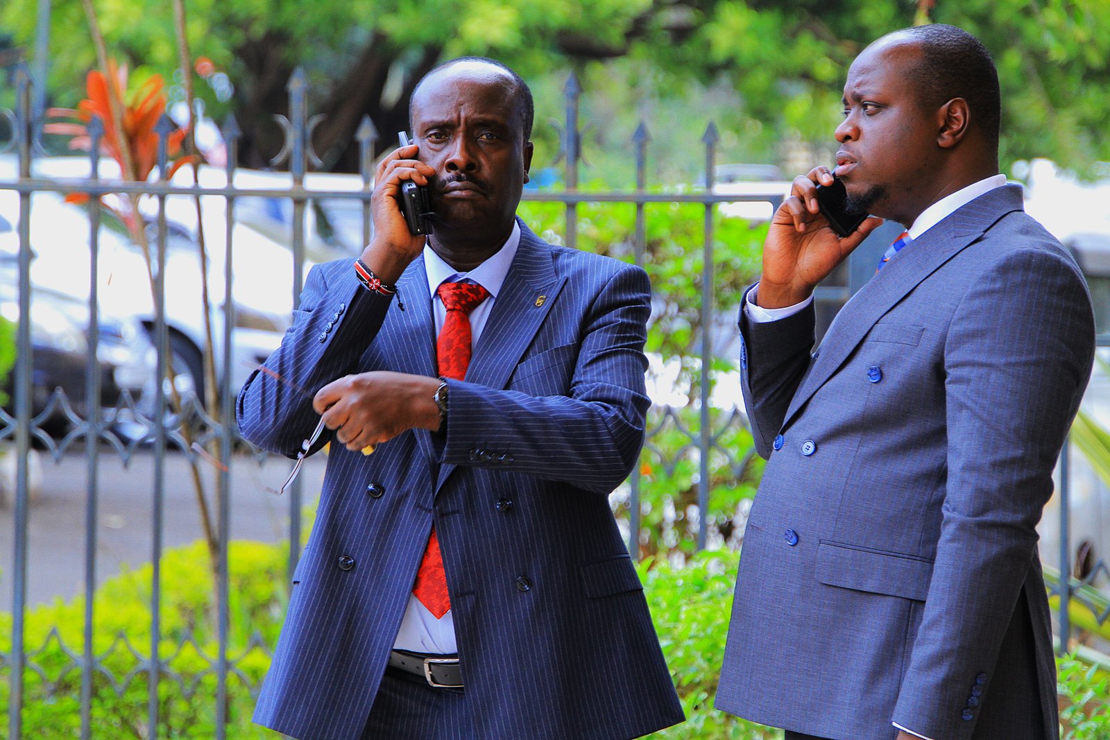 Danstan Omari and Stanley Kinyanjui