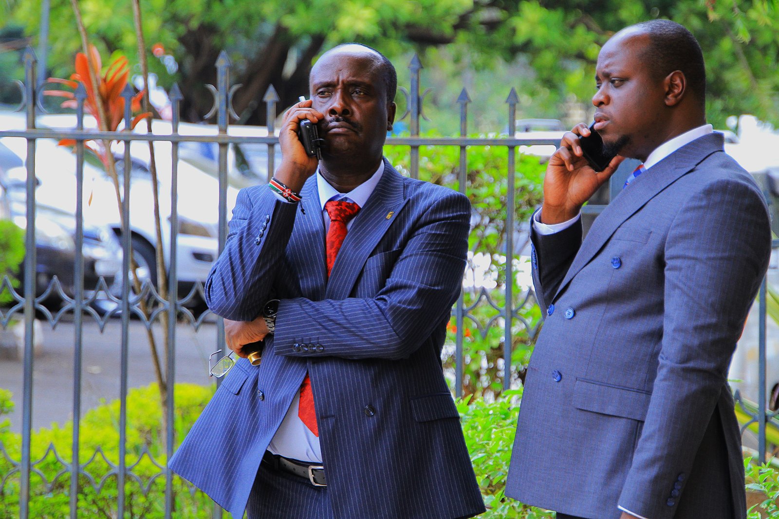 Danstan Omari and Stanley Kinyanjui
