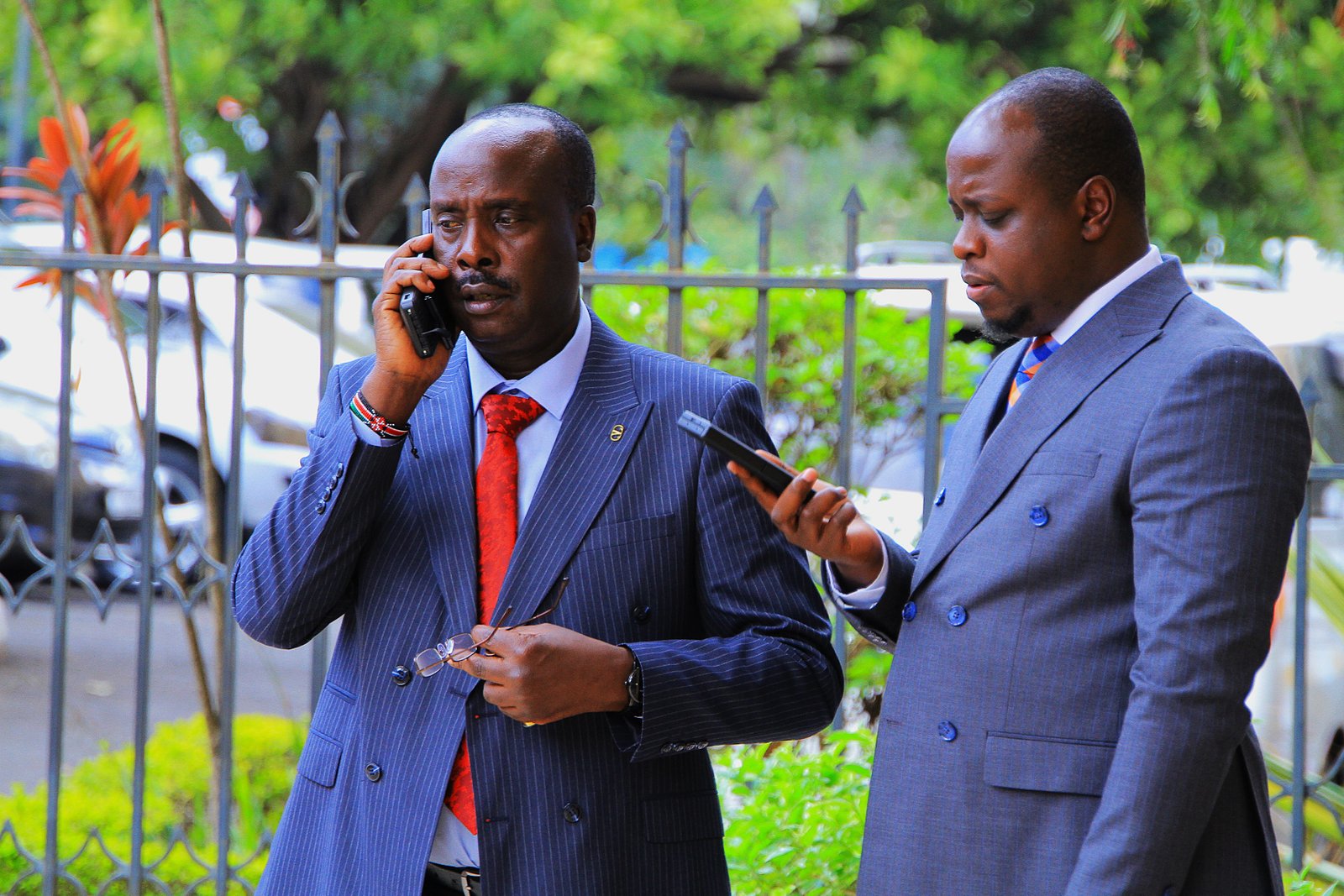 Danstan Omari and Stanley Kinyanjui