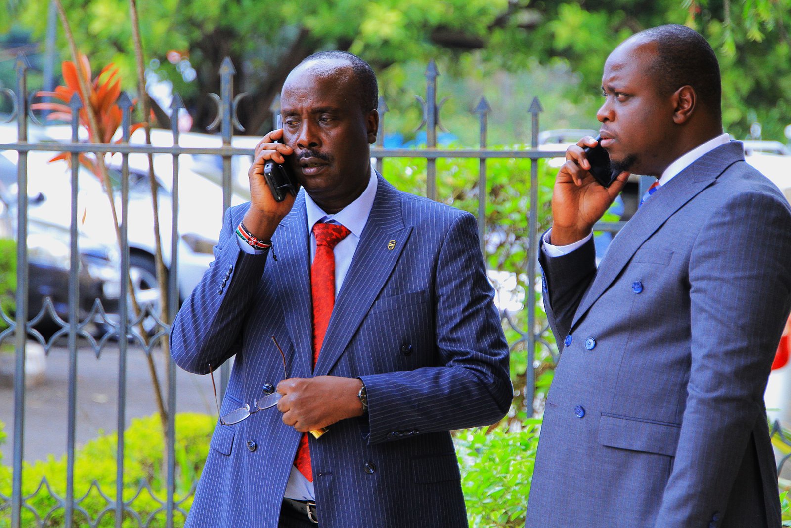 Danstan Omari and Stanley Kinyanjui
