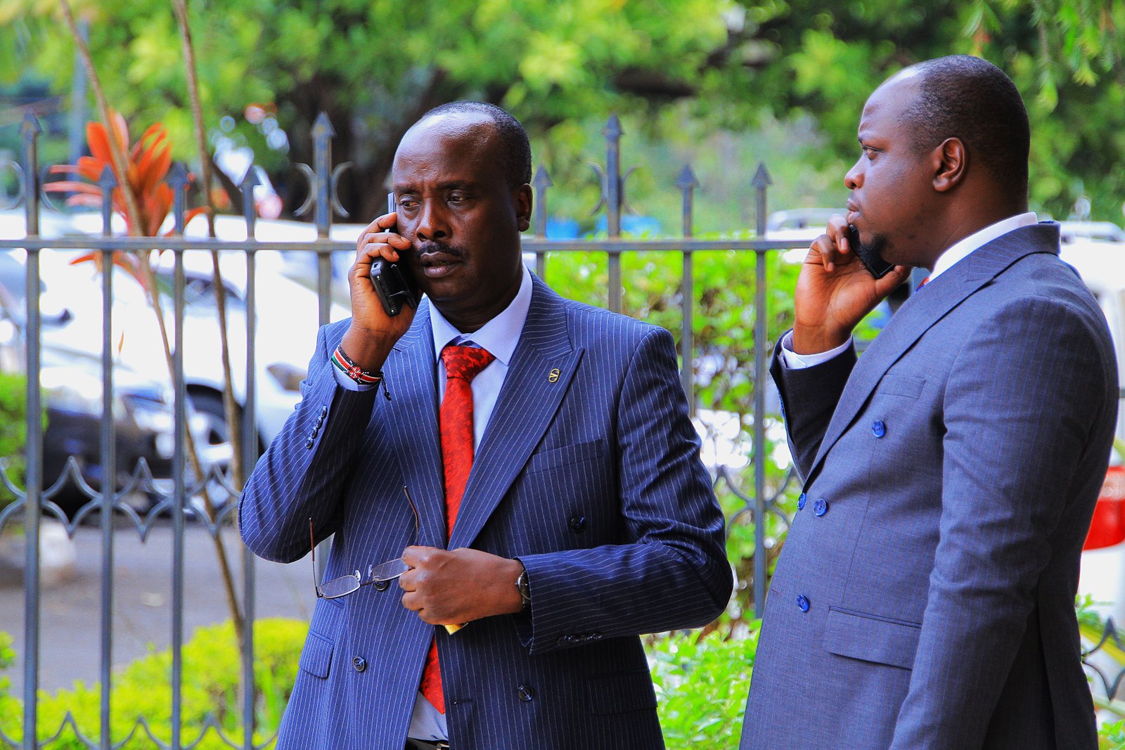 Danstan Omari and Stanley Kinyanjui