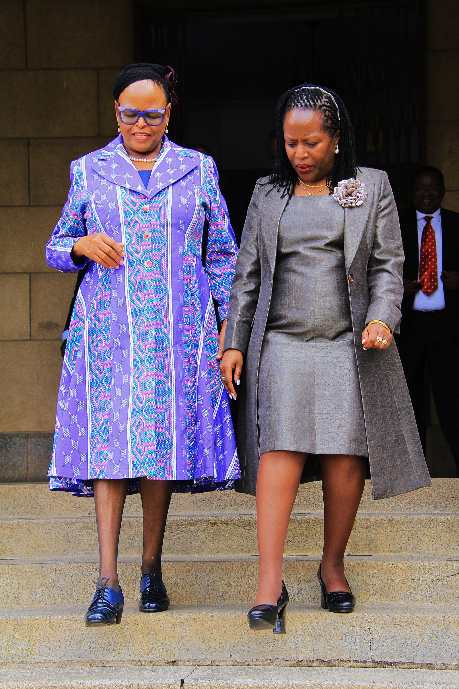 Winfridah Boyani Mokaya with  Martha Koome