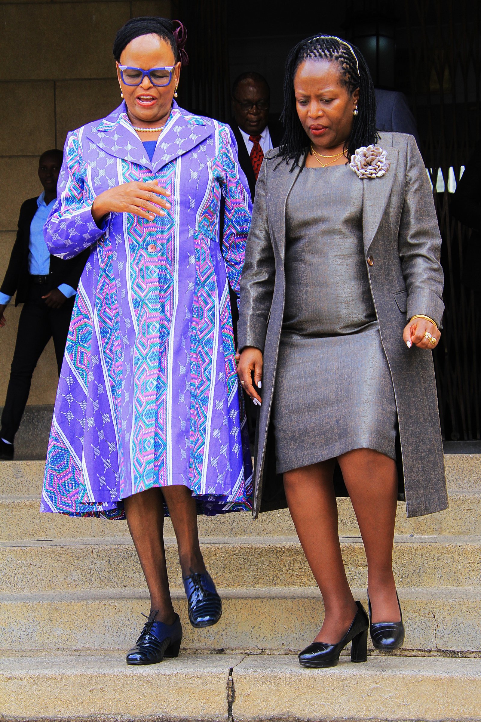 Winfridah Boyani Mokaya with  Martha Koome