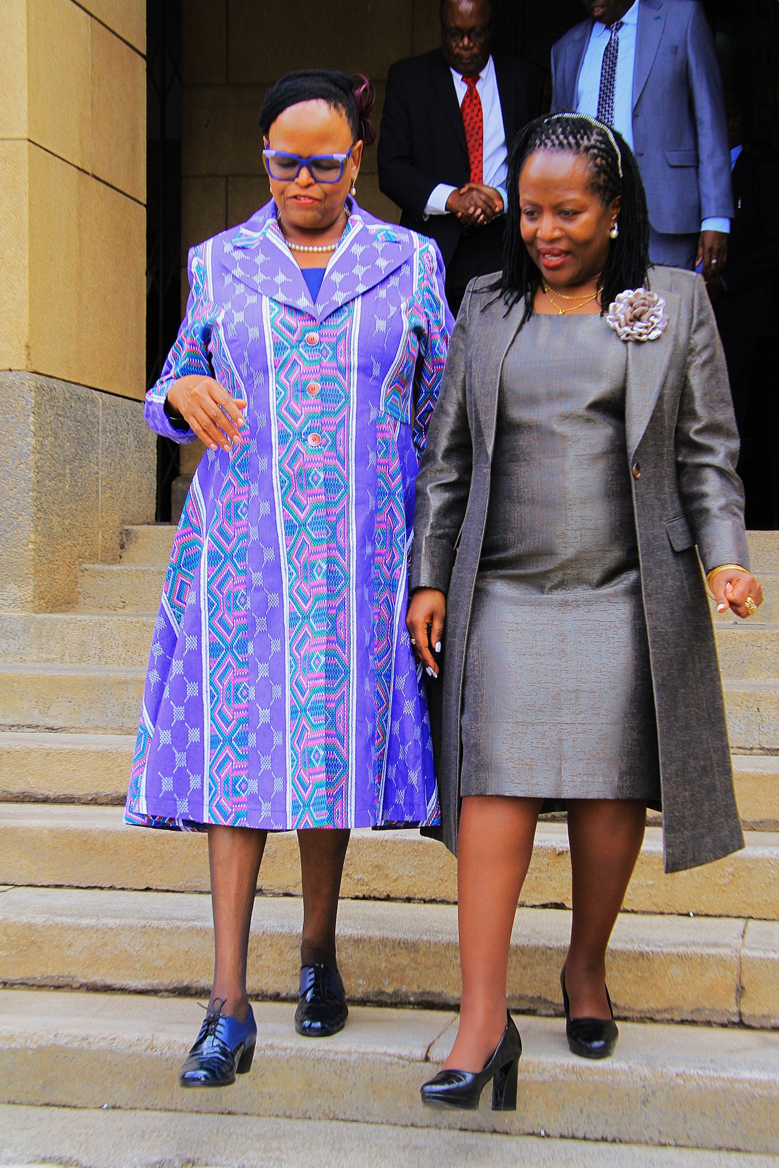 Winfridah Boyani Mokaya with  Martha Koome