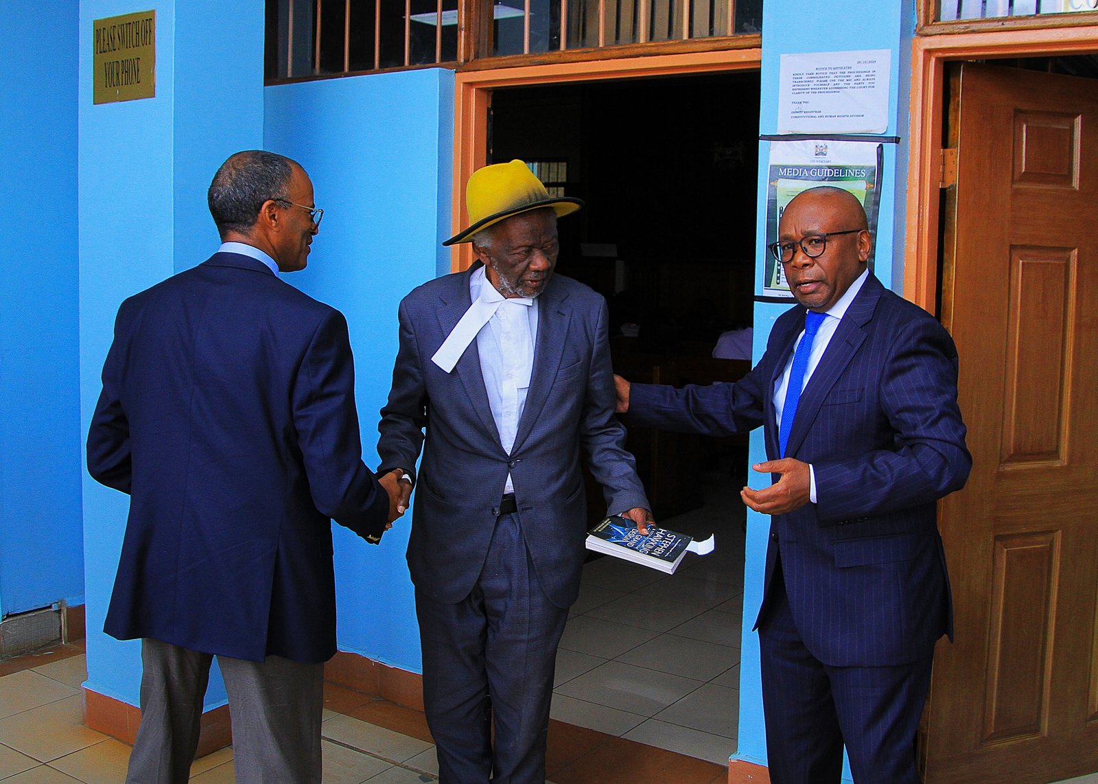 Philip Murgor, John Khaminwa and Githu Muigai