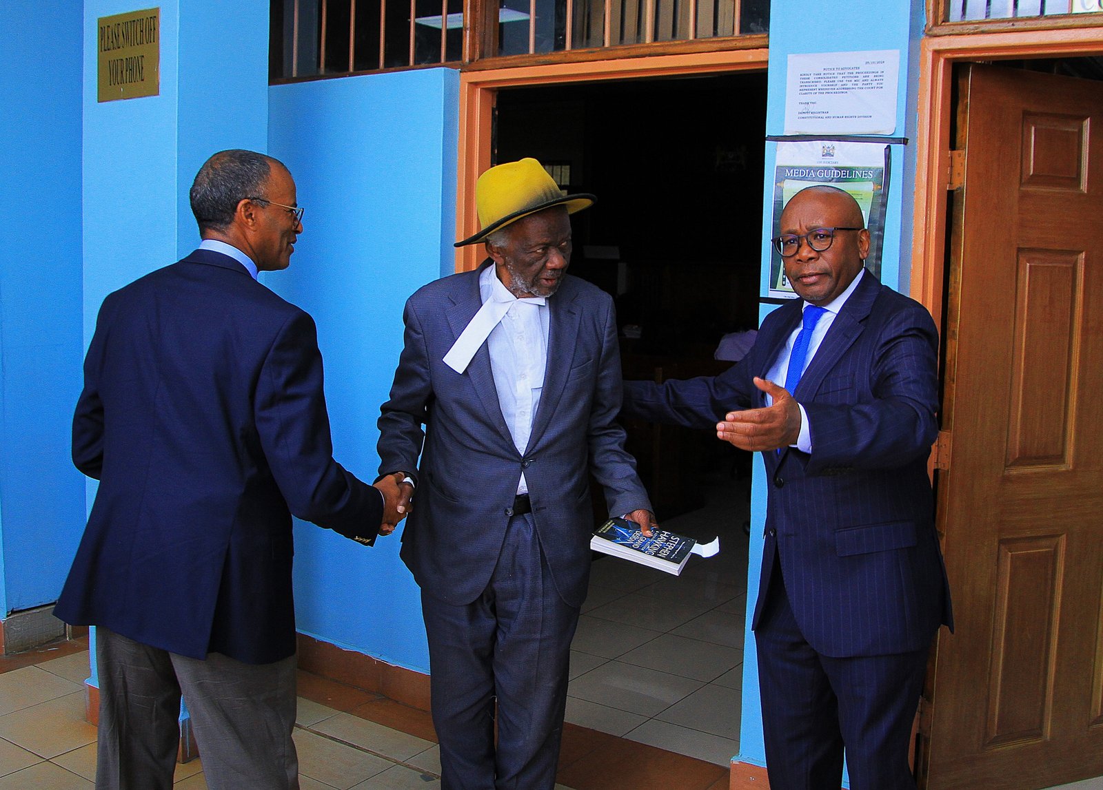 Philip Murgor, John Khaminwa and Githu Muigai