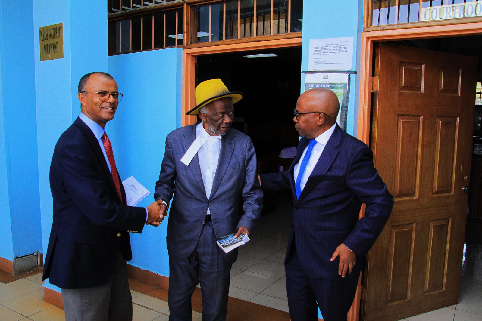 Philip Murgor, John Khaminwa and Githu Muigai