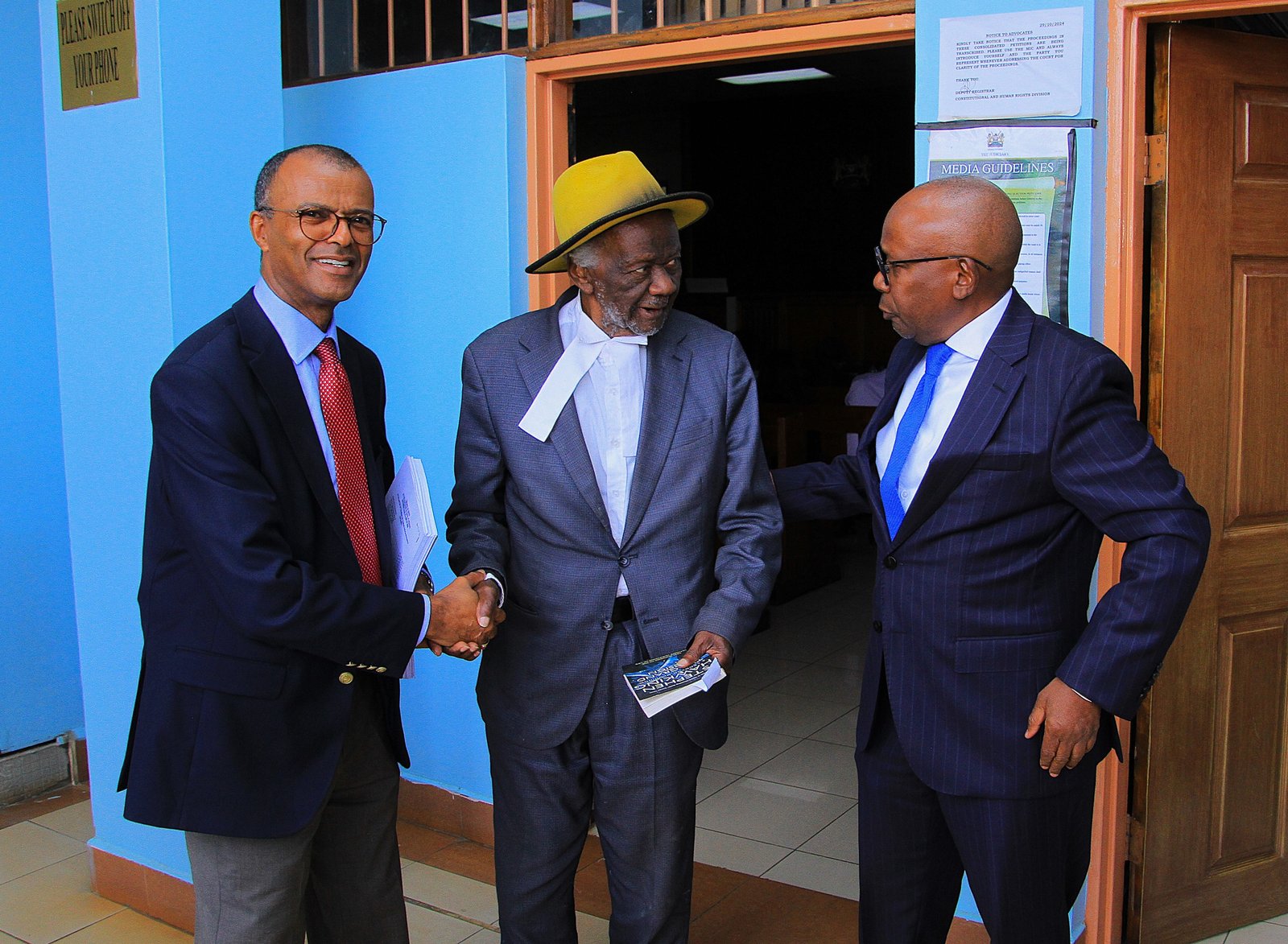 Philip Murgor, John Khaminwa and Githu Muigai