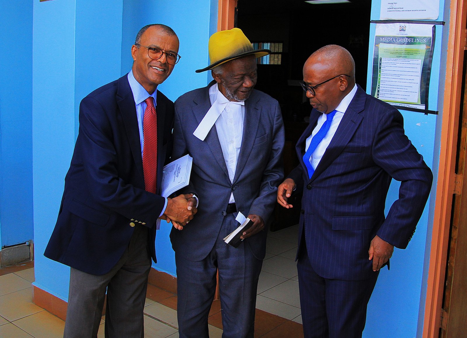 Philip Murgor, John Khaminwa and Githu Muigai
