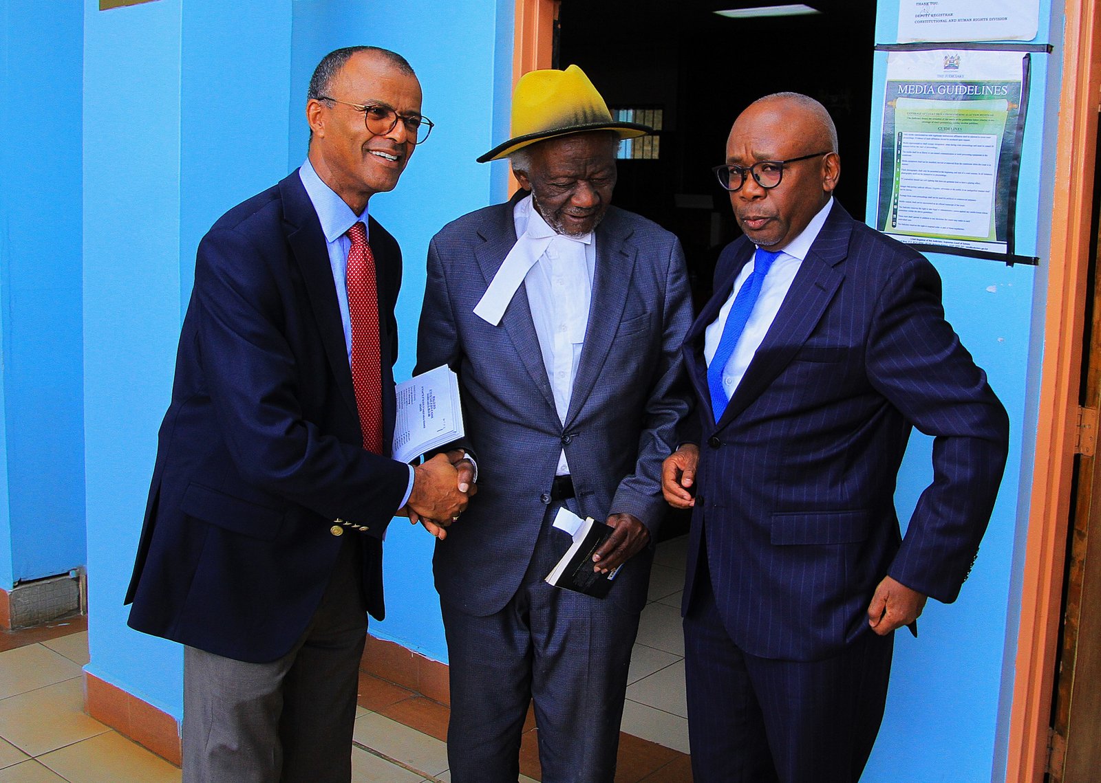 Philip Murgor, John Khaminwa and Githu Muigai