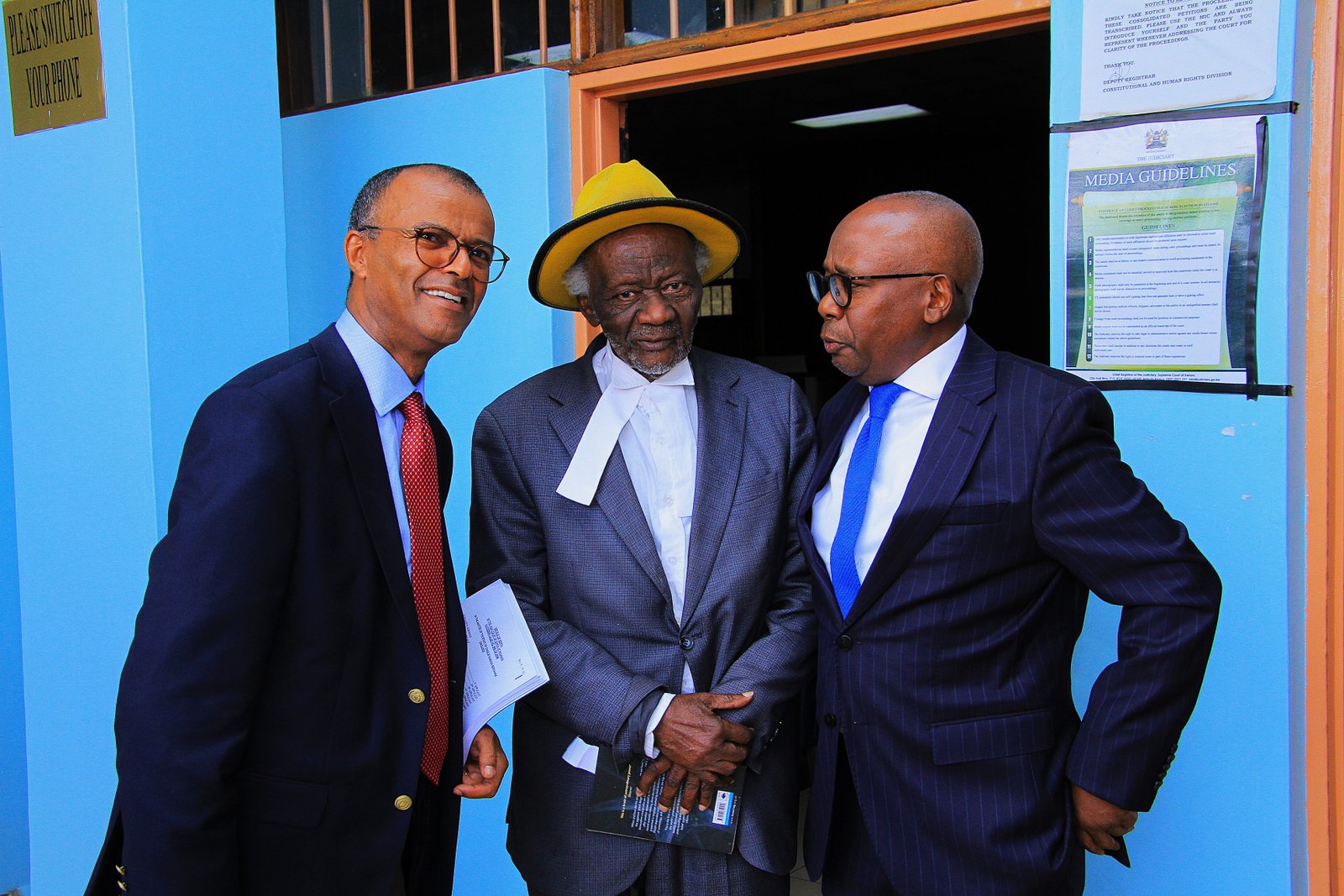 Philip Murgor, John Khaminwa and Githu Muigai
