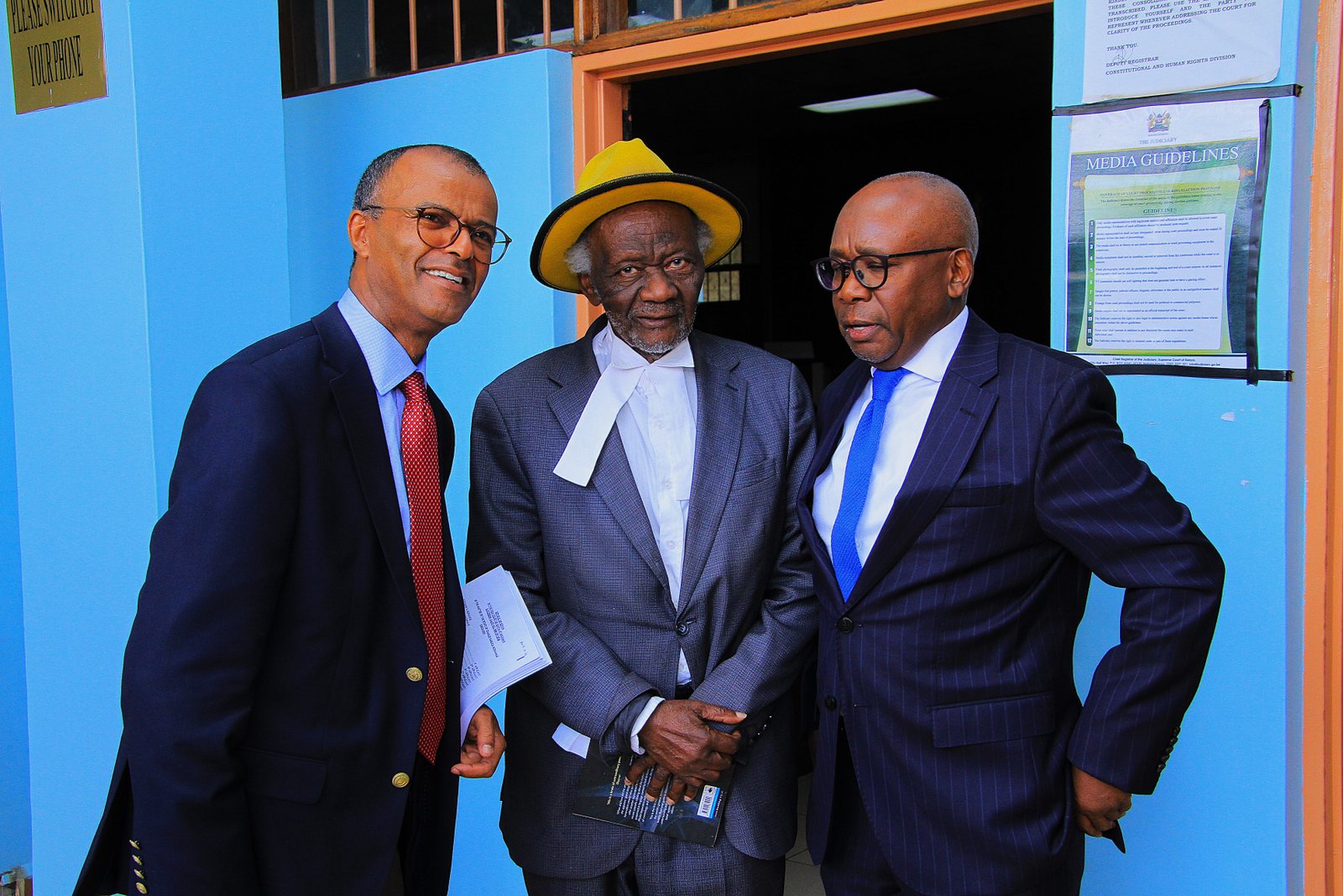Philip Murgor, John Khaminwa and Githu Muigai
