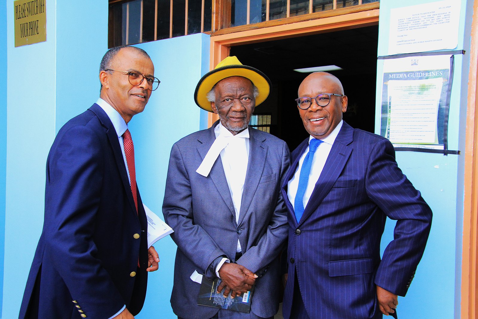 Philip Murgor, John Khaminwa and Githu Muigai