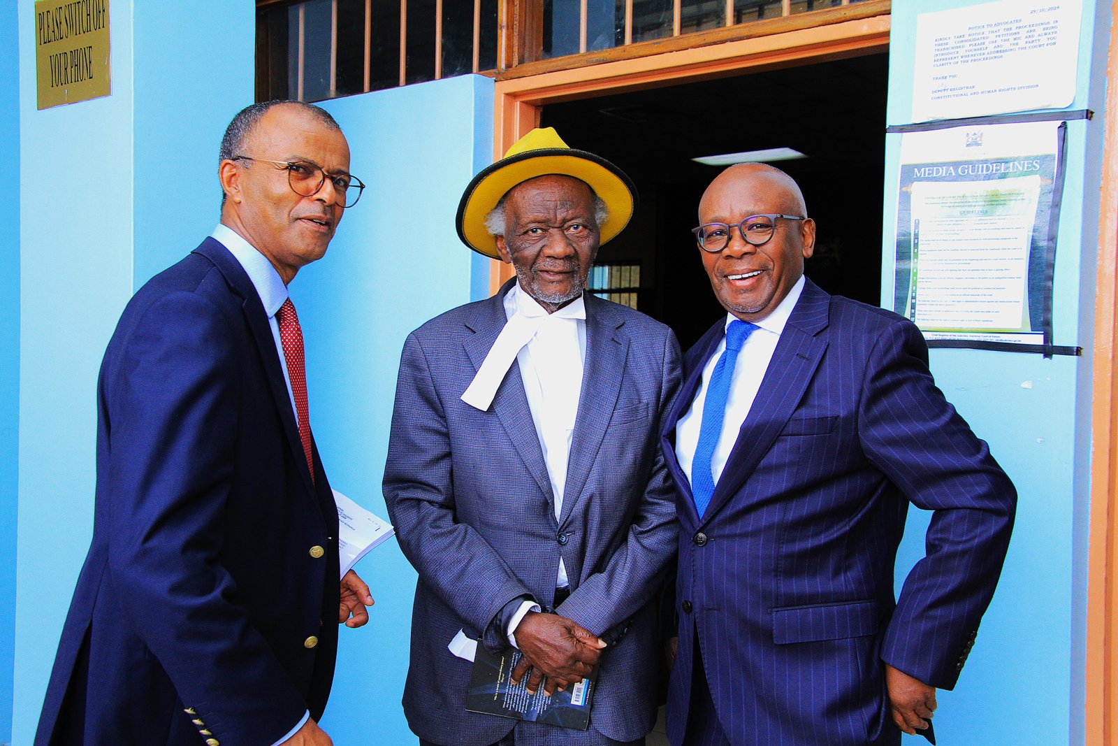 Philip Murgor, John Khaminwa and Githu Muigai