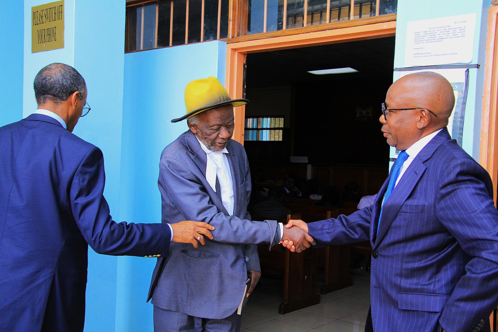 Philip Murgor, John Khaminwa and Githu Muigai