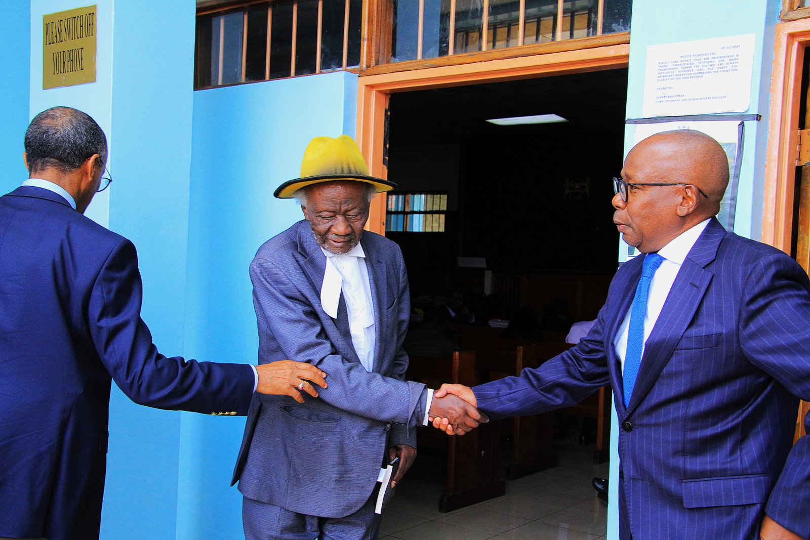 Philip Murgor, John Khaminwa and Githu Muigai