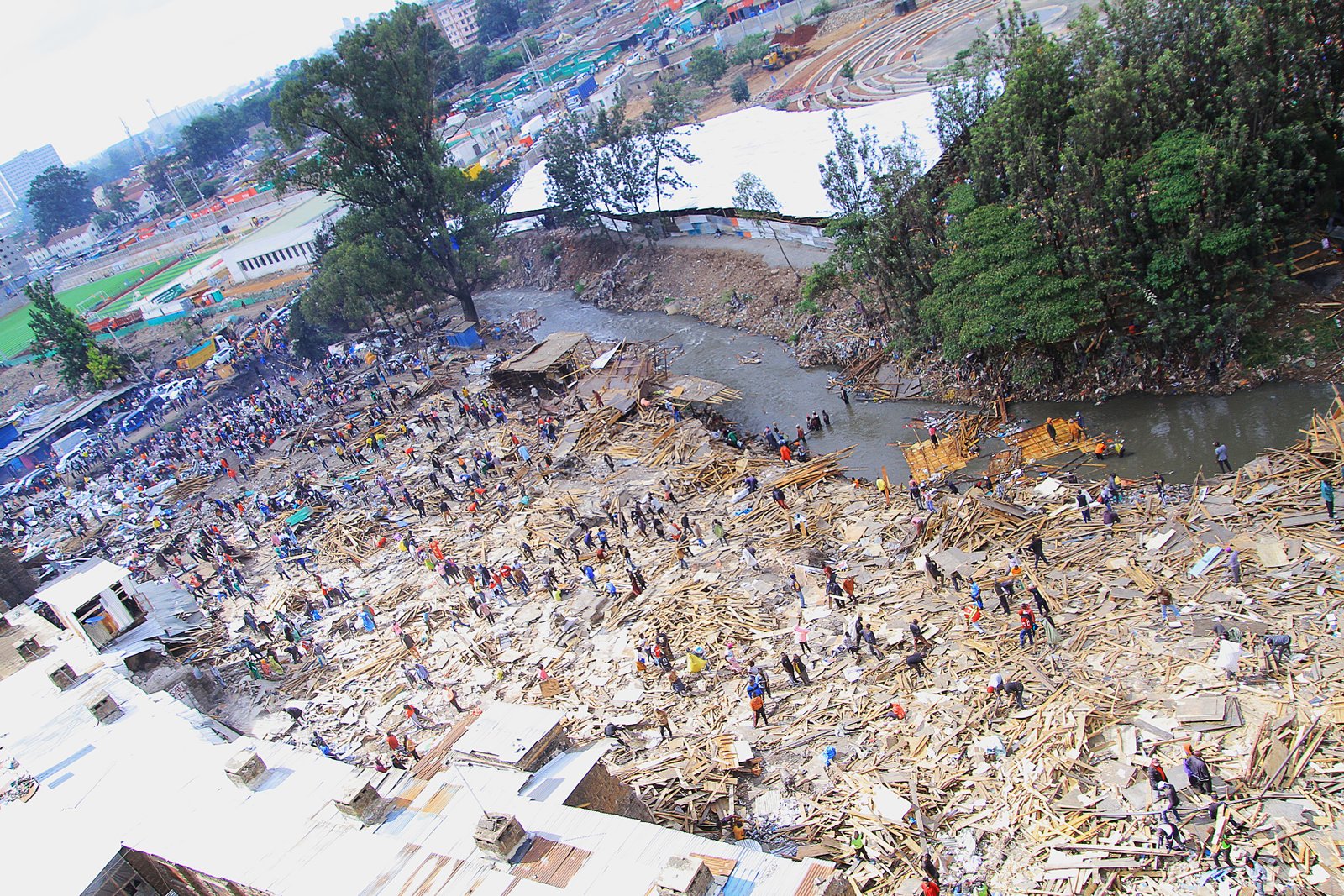 Gikomba Market demolished