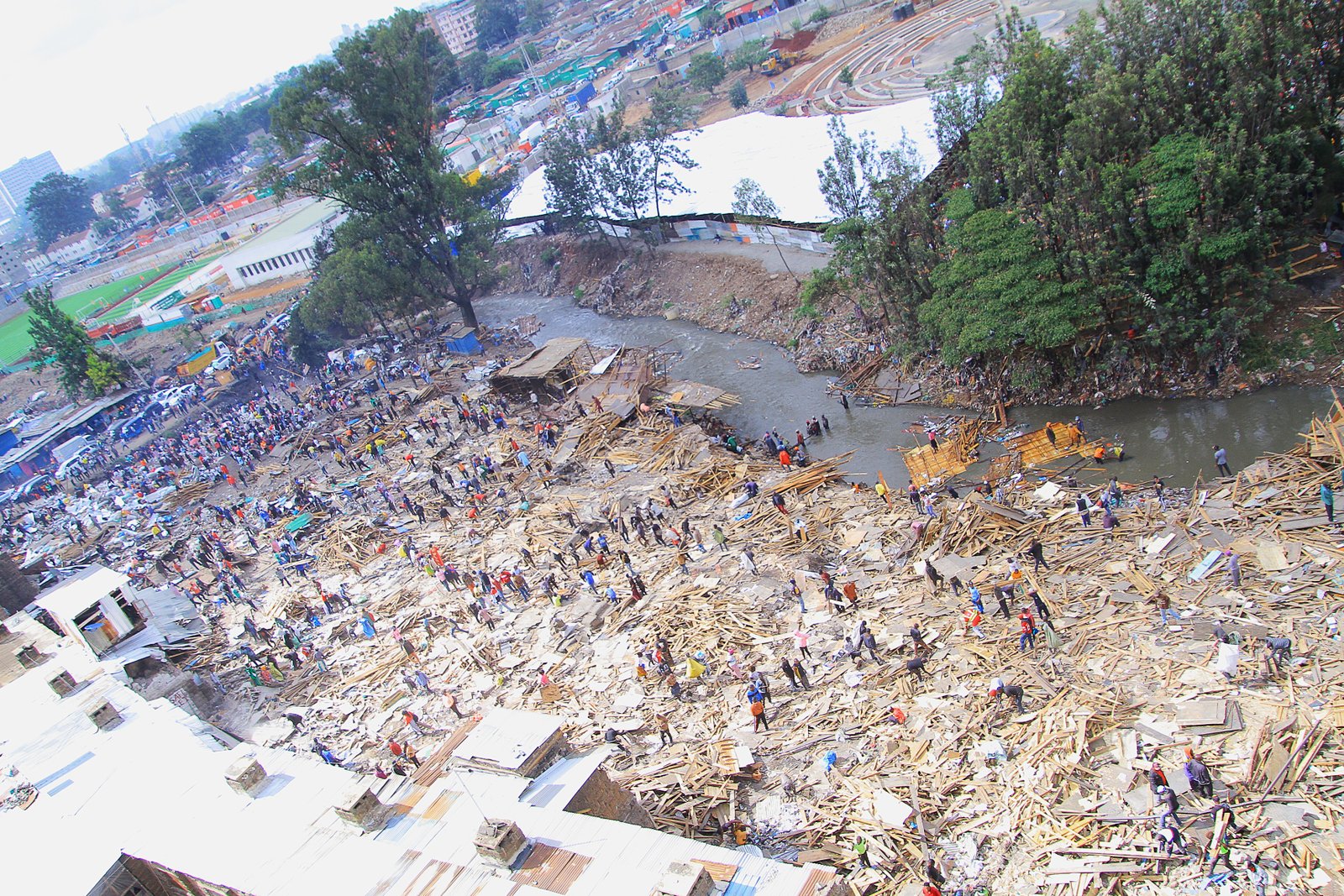 Gikomba Market demolished