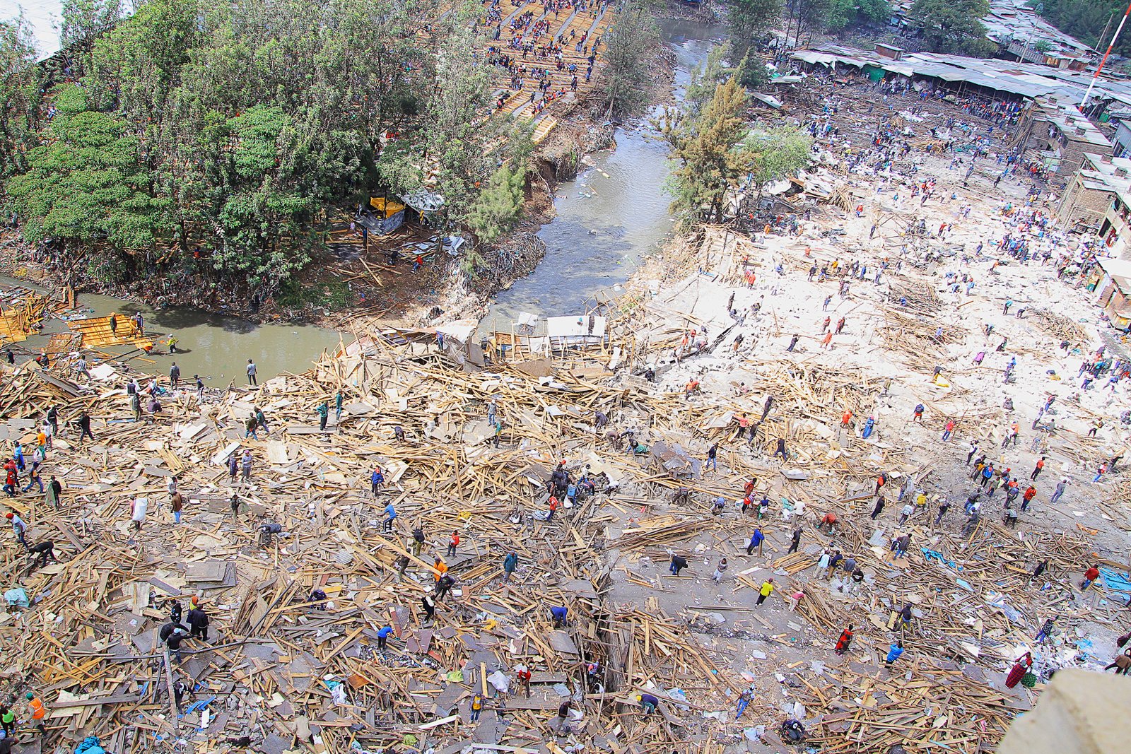 Gikomba Market demolished