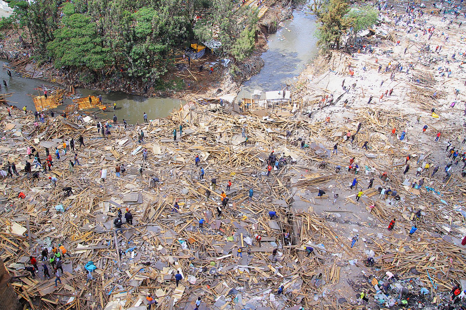 Gikomba Market demolished