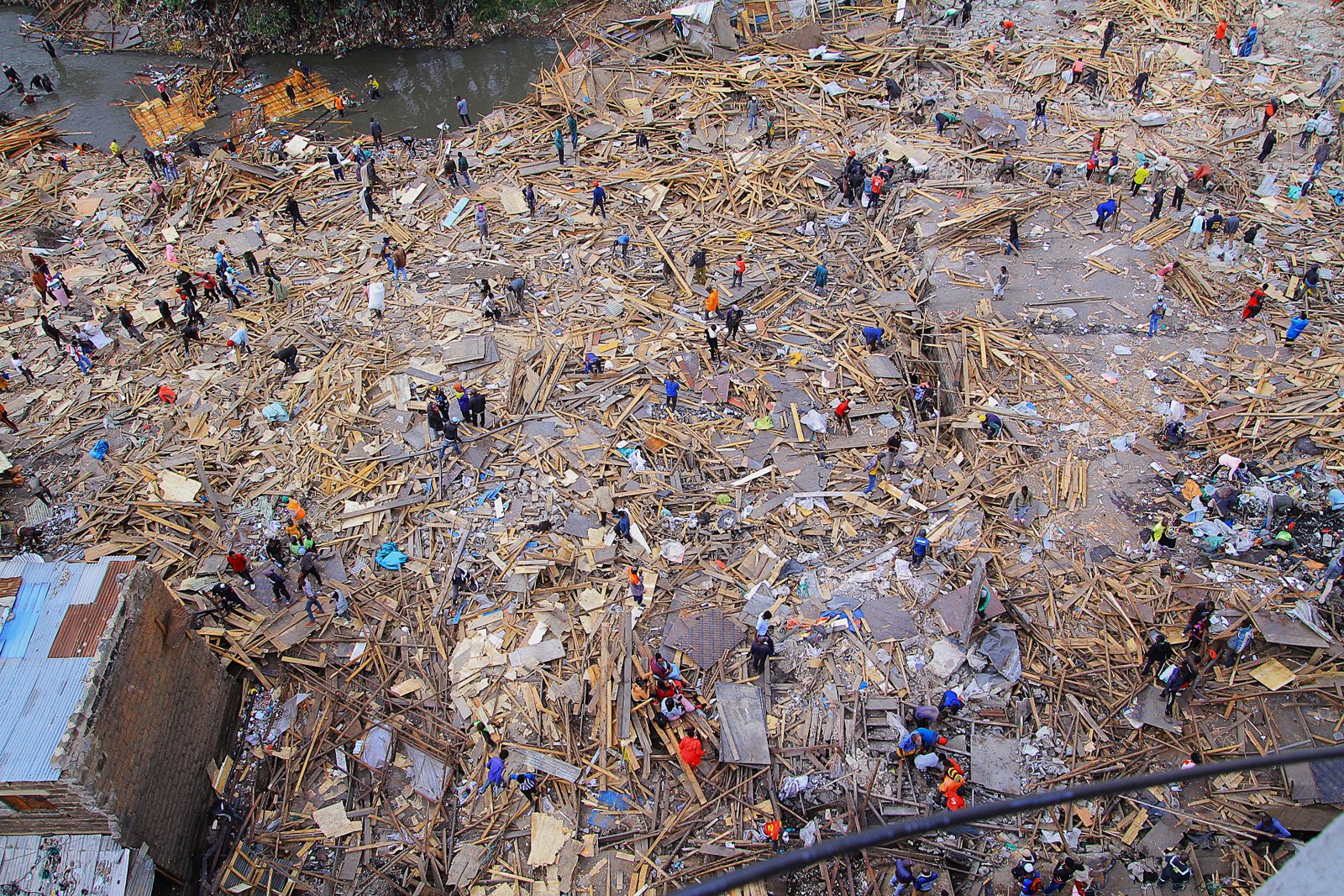 Gikomba Market demolished