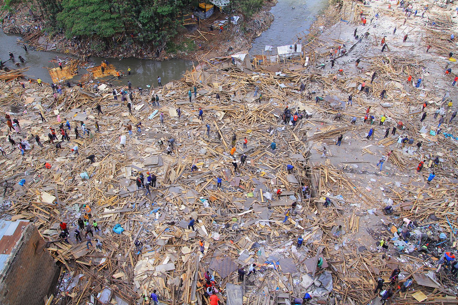 Gikomba Market demolished