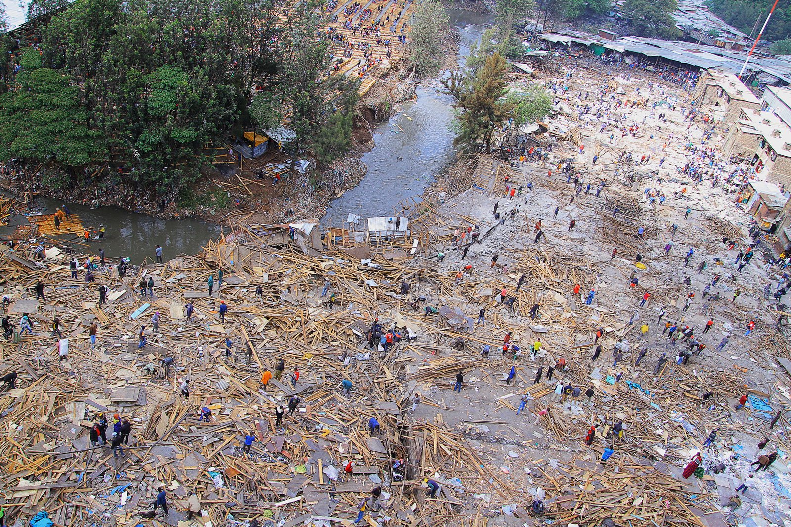 Gikomba Market demolished