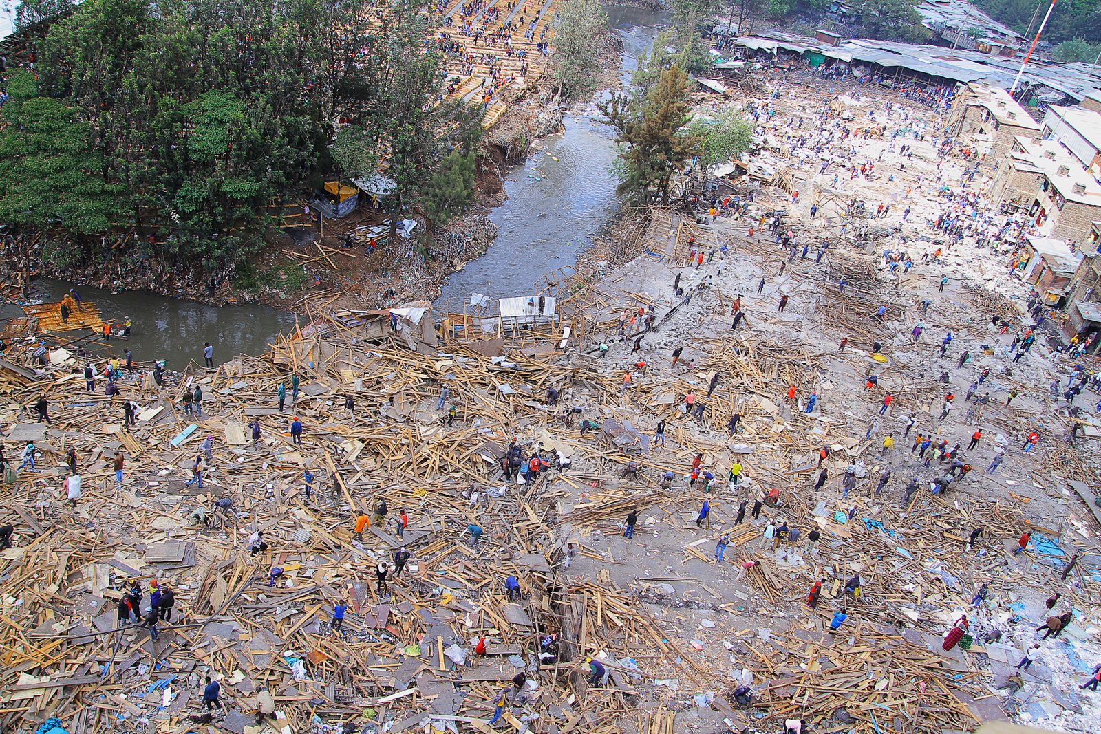 Gikomba Market demolished